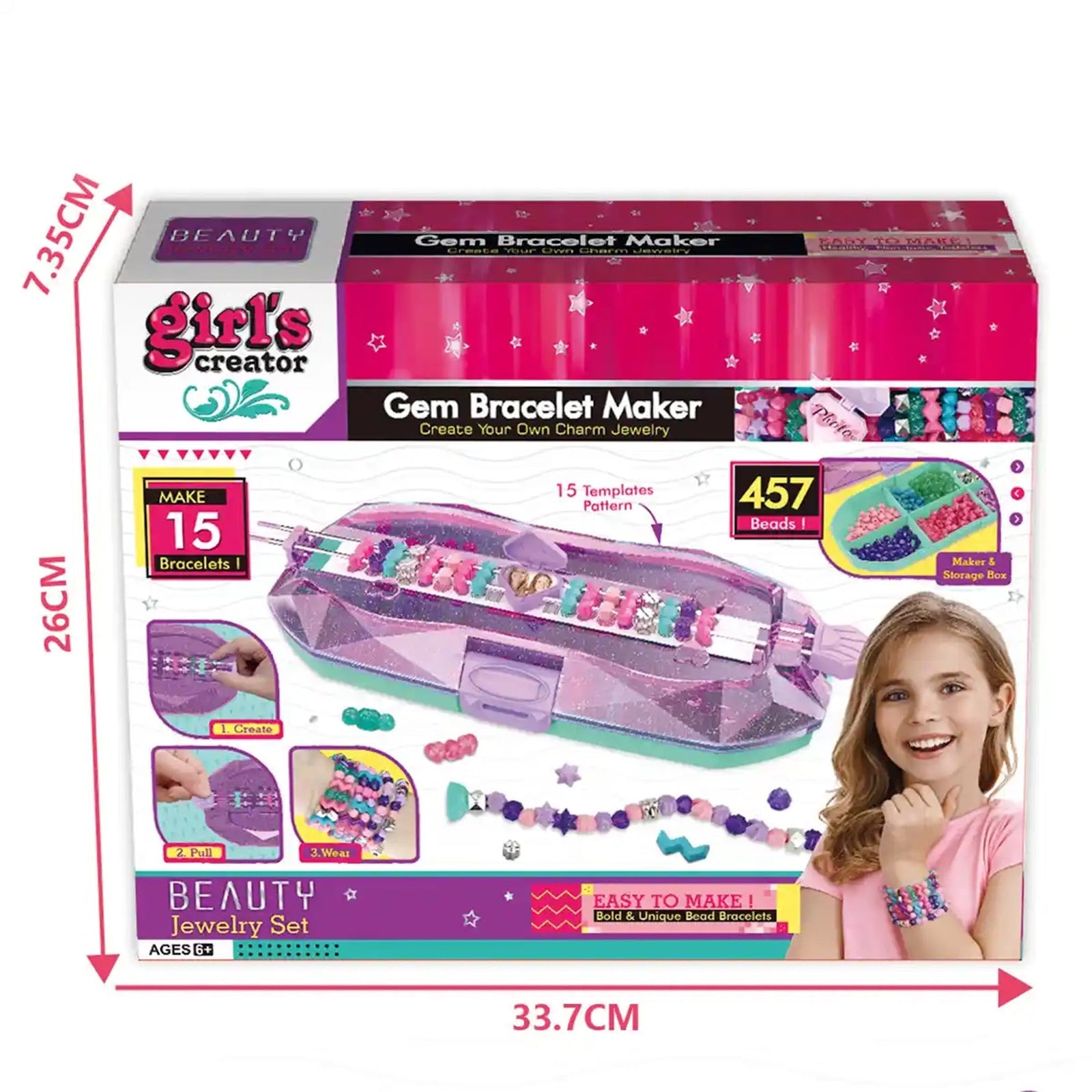 JEWELRY BOX SET 6YRS+