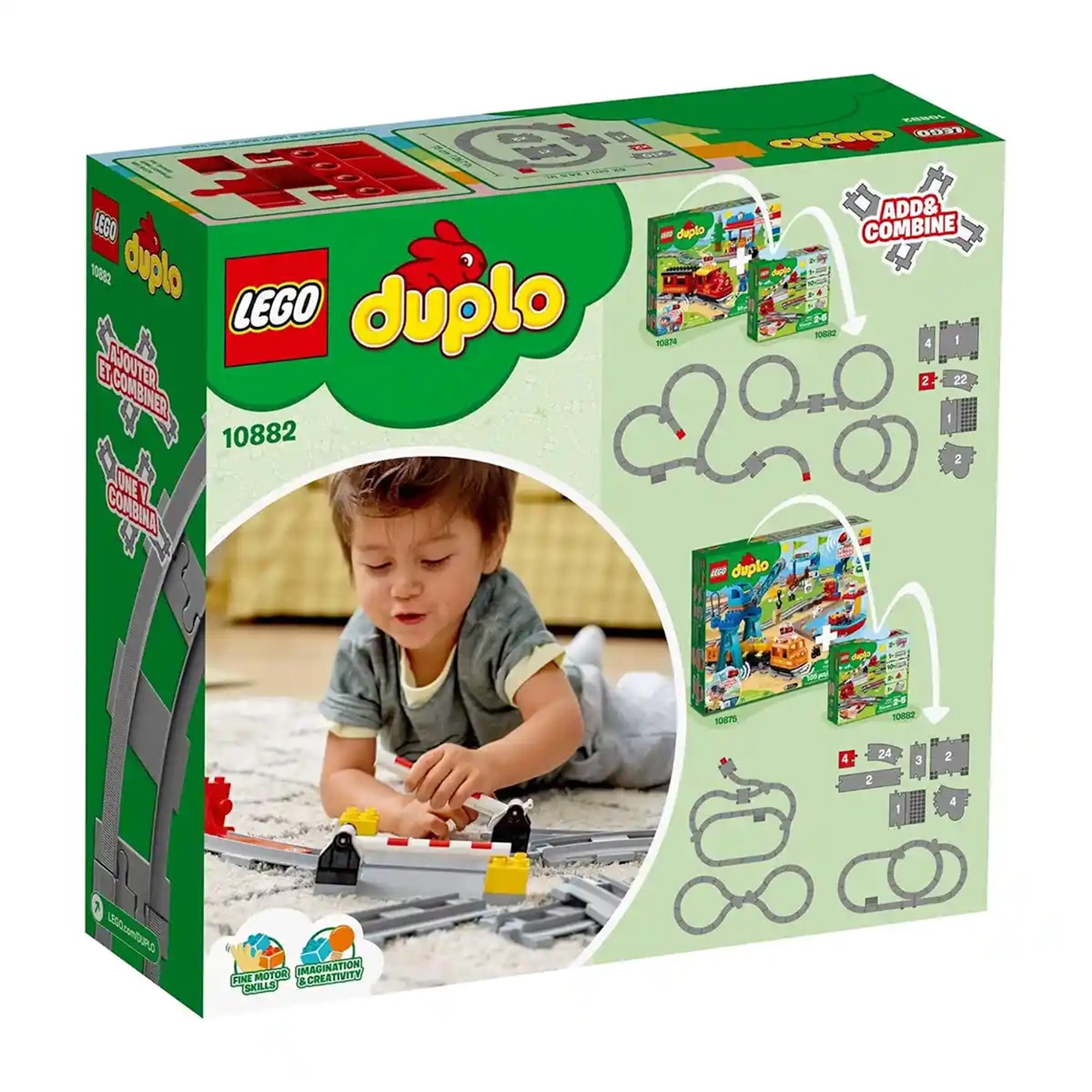 LEGO Duplo Town 10882 TRAIN TRACKS