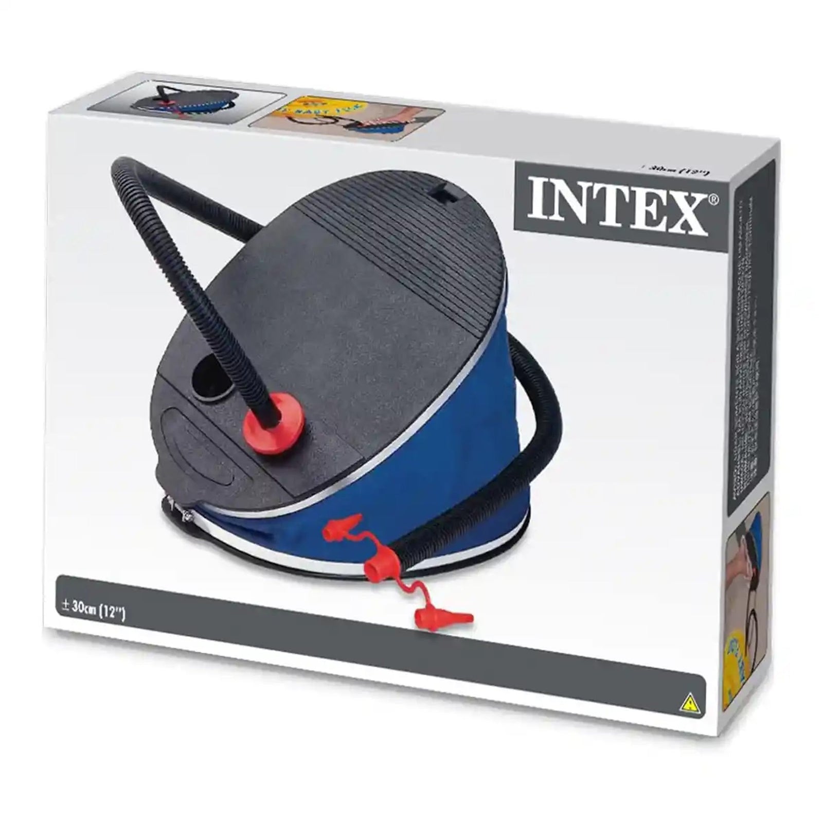 INTEX BELLOWS FOOT PUMP, Shrink Wrapped w/ Litho Label 42169611