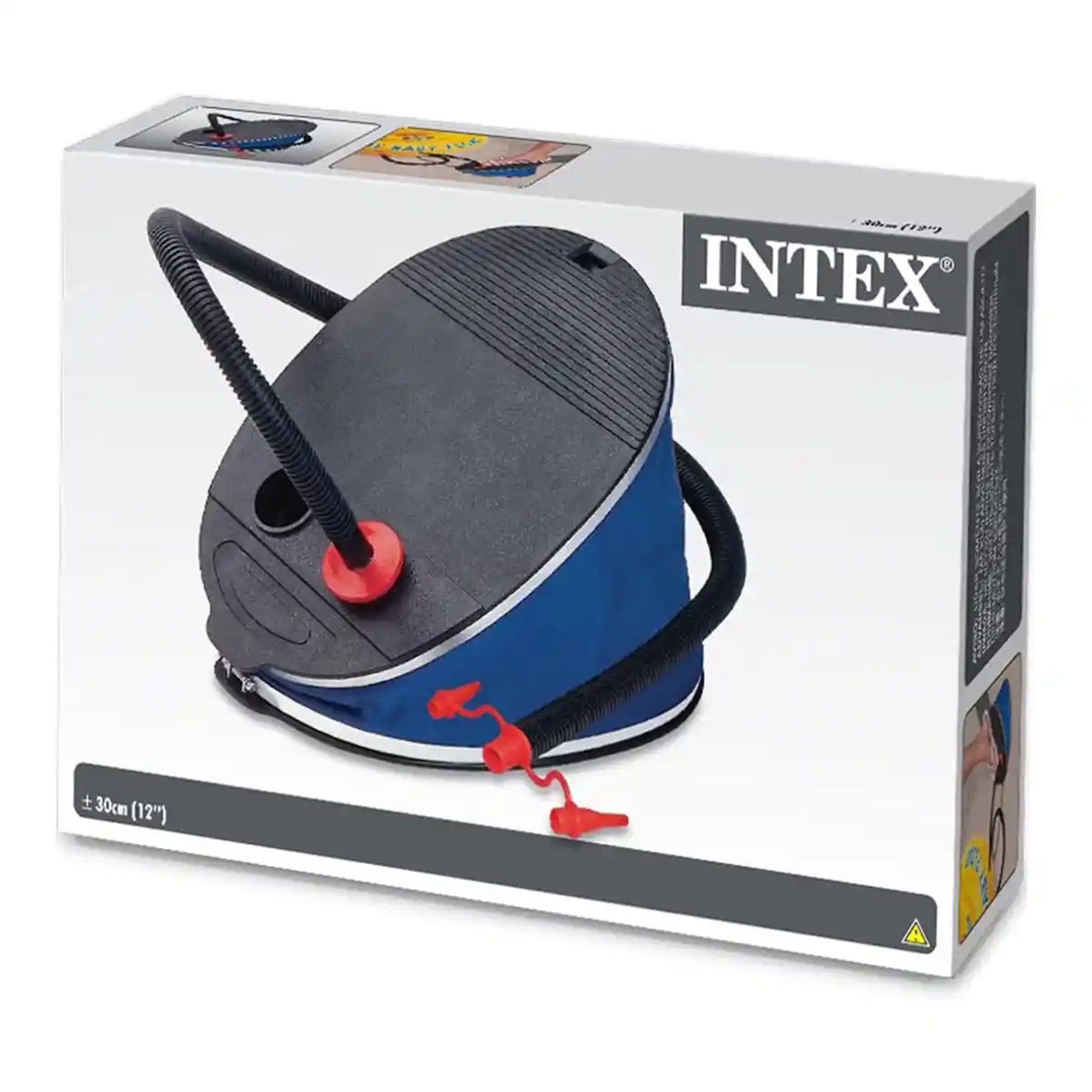 INTEX BELLOWS FOOT PUMP, Shrink Wrapped w/ Litho Label 42169611