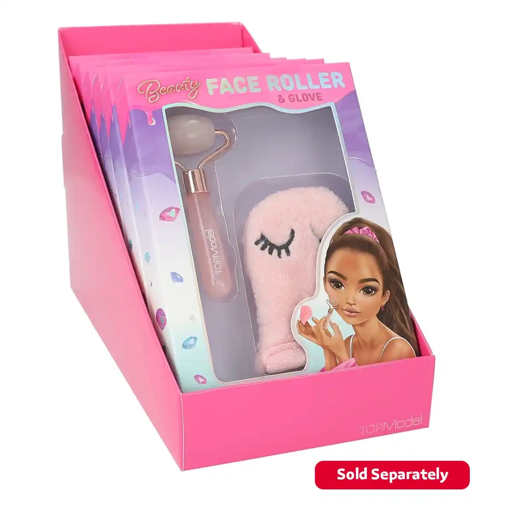 TOPModel Beauty & Me Mini Rose Quartz Face Roller Set