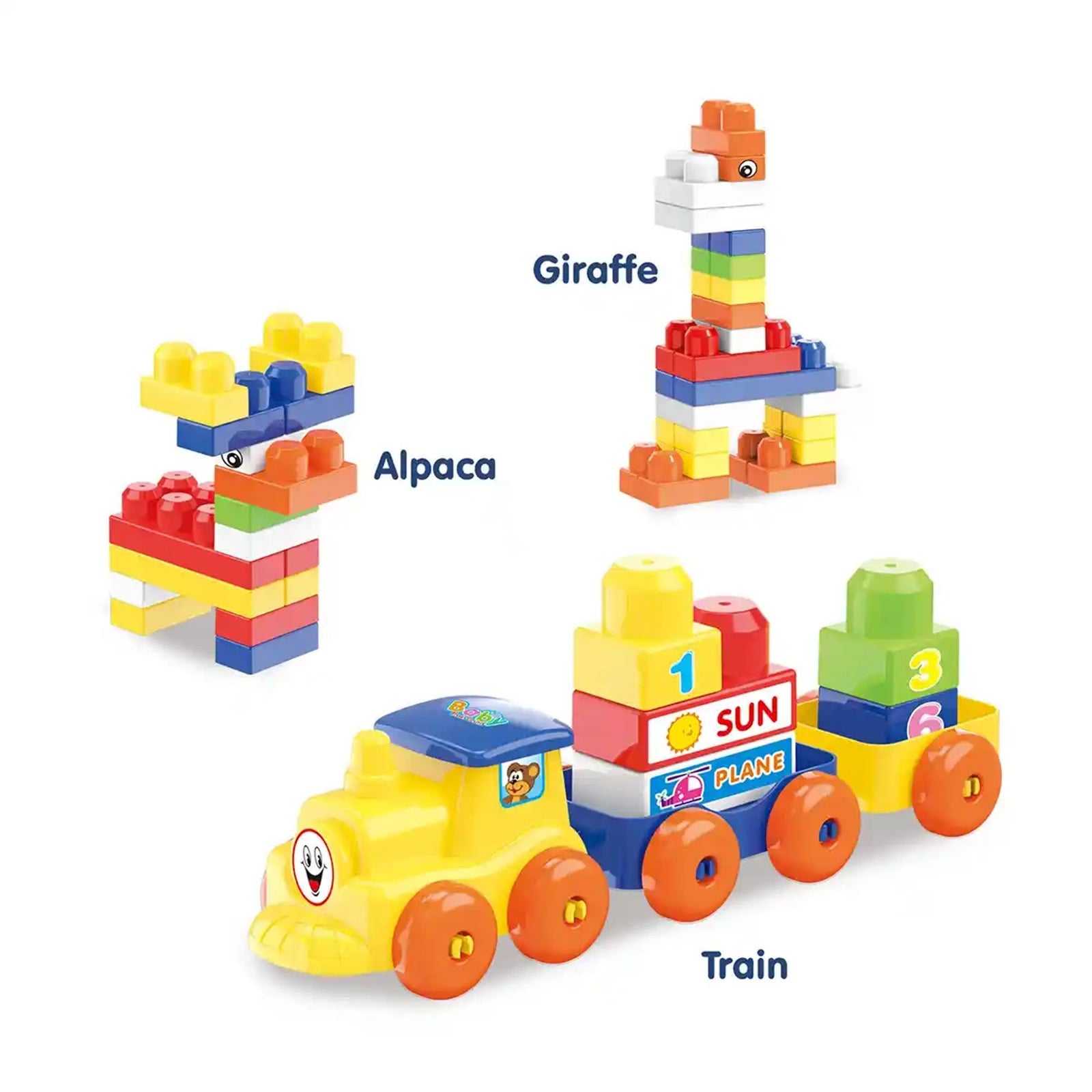 ANIMALS BUILDING BLOCKS FOR BOYS (80 PCS) AGE- 3YRS+