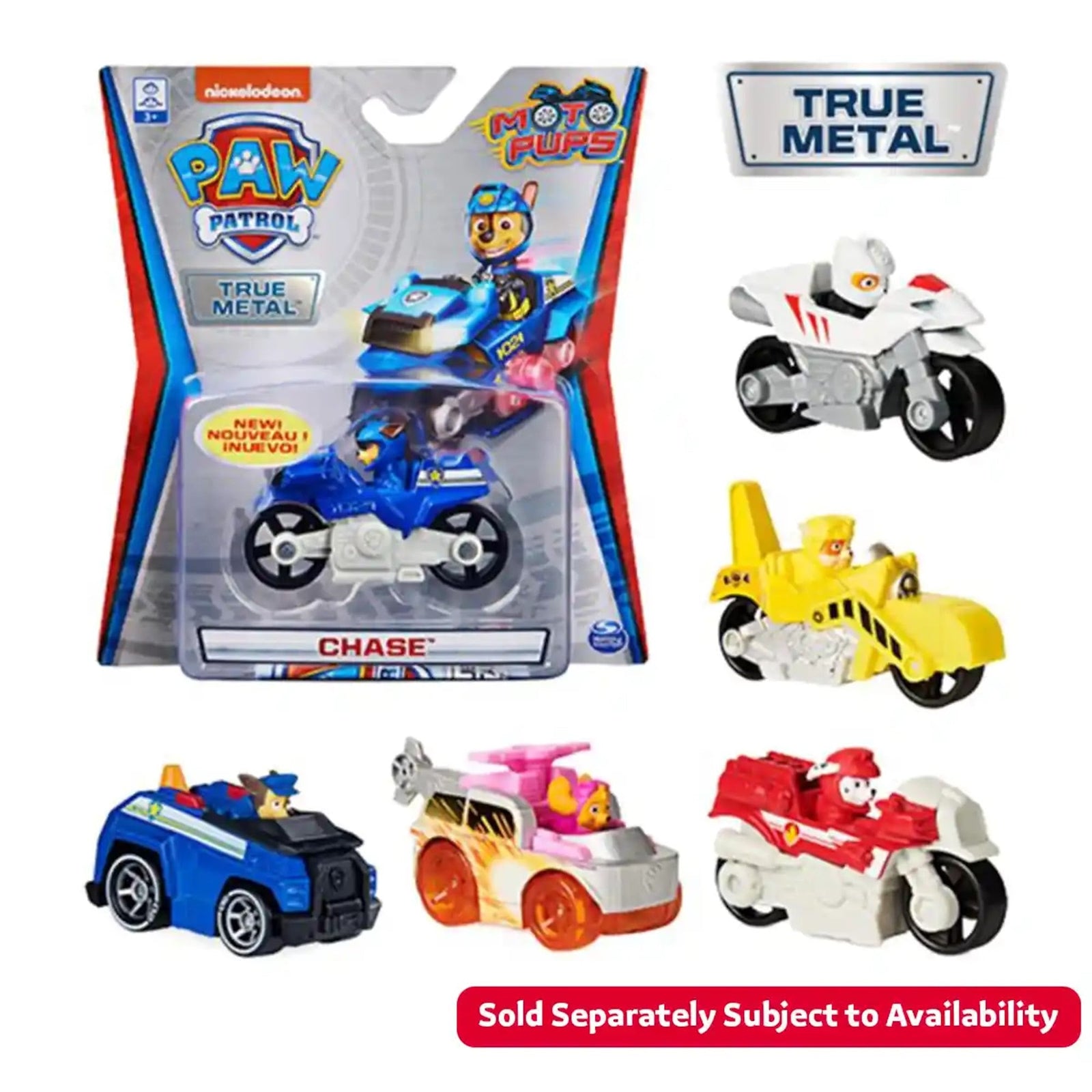 Paw Patrol Die-Cast Vhcls (Themed&Core)