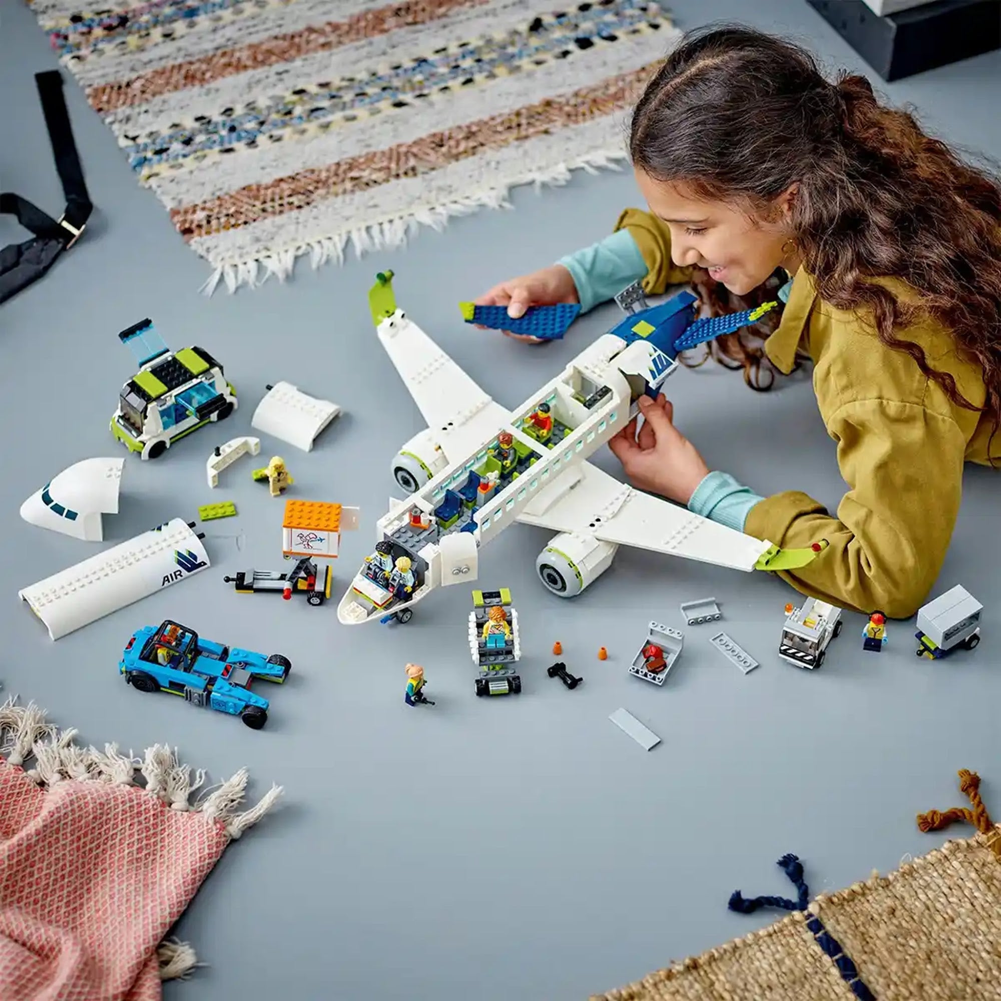 LEGOÃÂ® City Passenger Aeroplane 60367 Building Toy Set (930 Pieces)