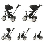 THE BENTLEY STROLLER 6 IN 1 TRIKES - BLACK