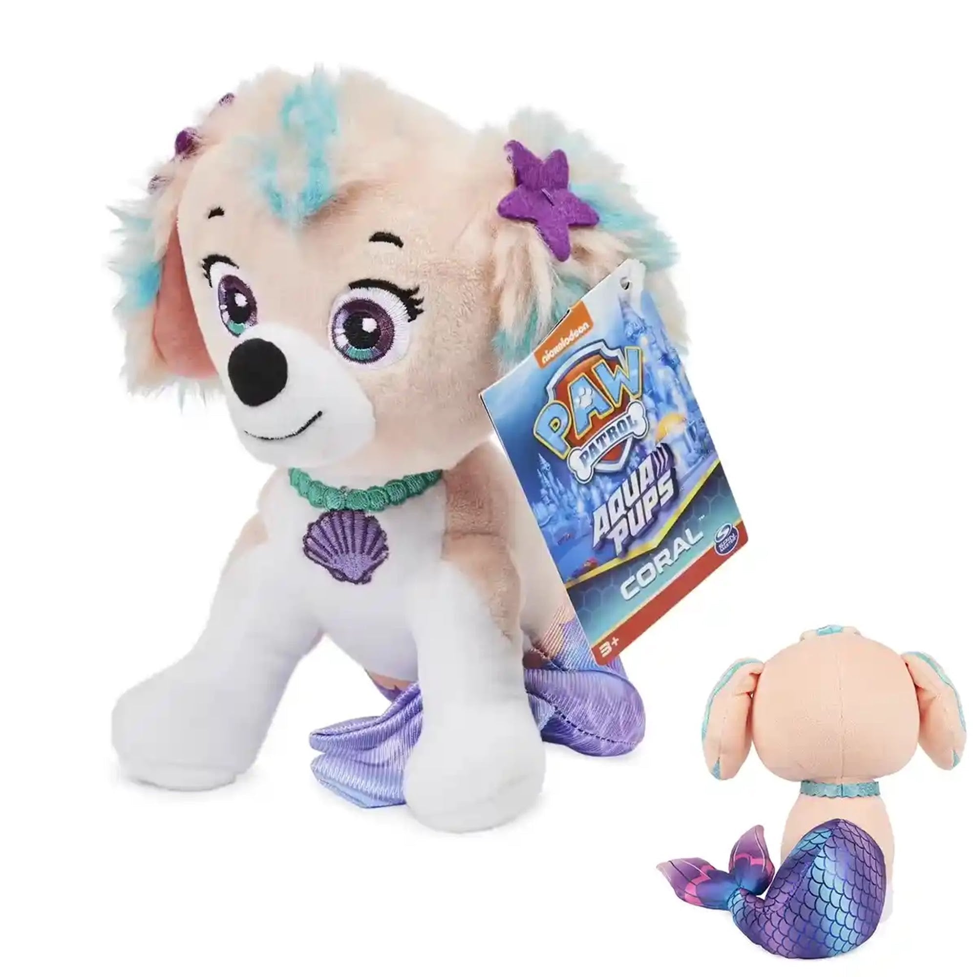 Paw Patrol Aqua Basic Plush Asst. CDU
