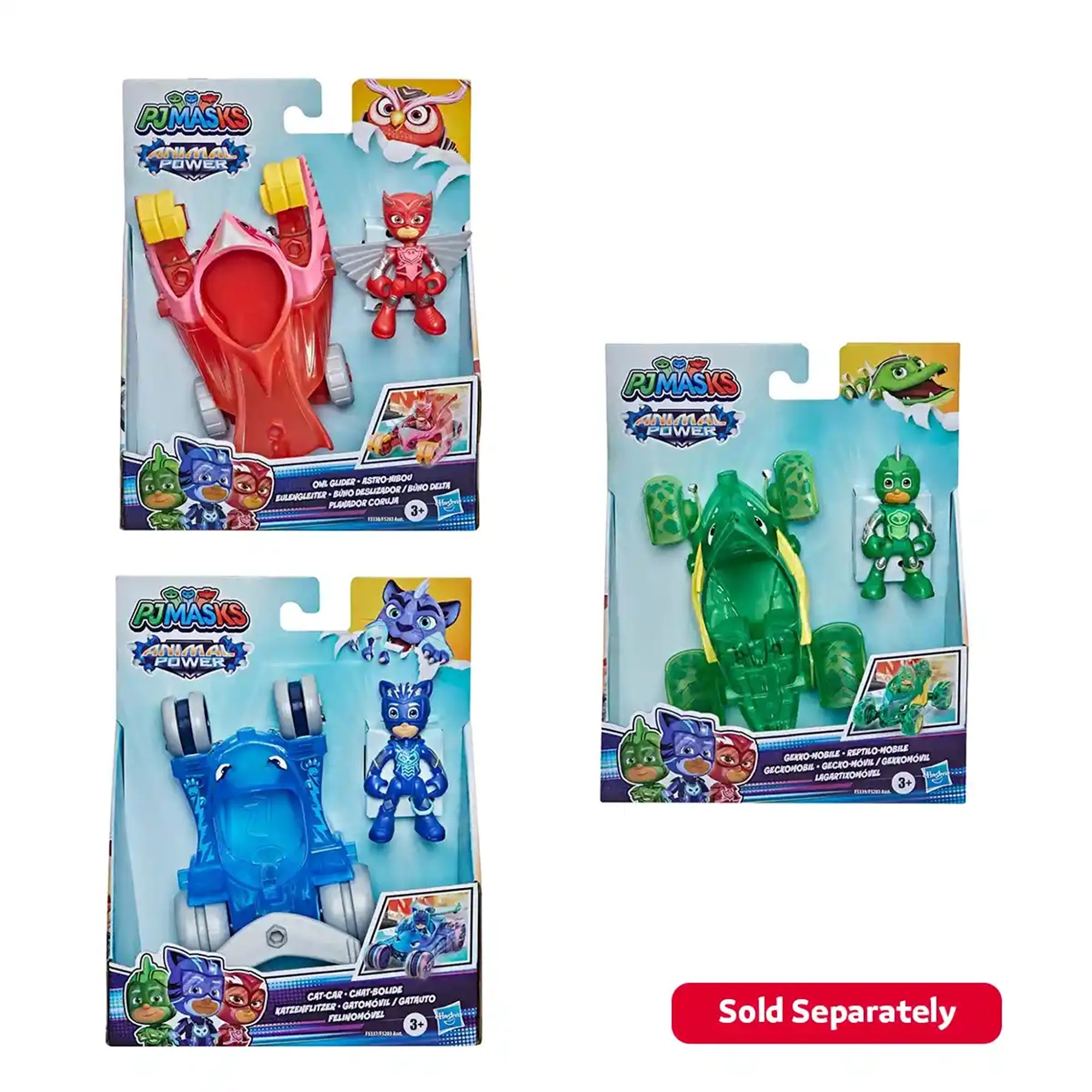 PJ MASK Hero Animal Vehicle Asst