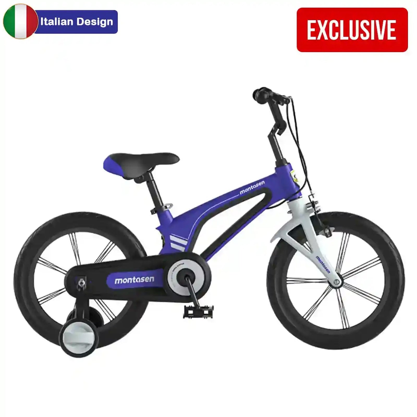 Montasen 16'' Magnesium Children Bike M-F800 BLUE
