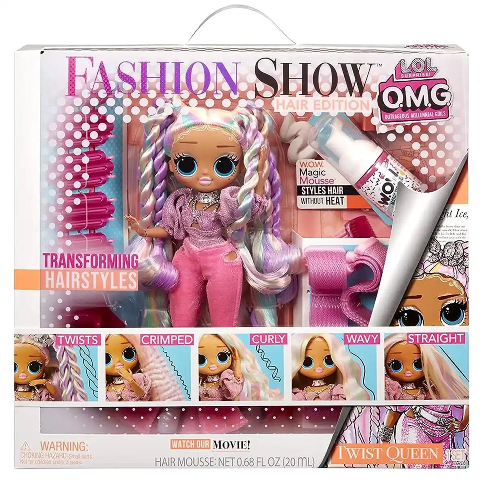 L.O.L. Surprise OMG Fashion Show Hair Edition - Twist Queen