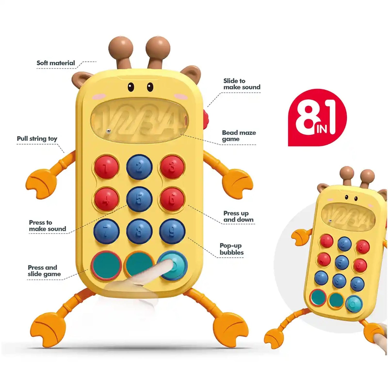 GIRAFFE MOBILE PHONE LALALALE 18M+