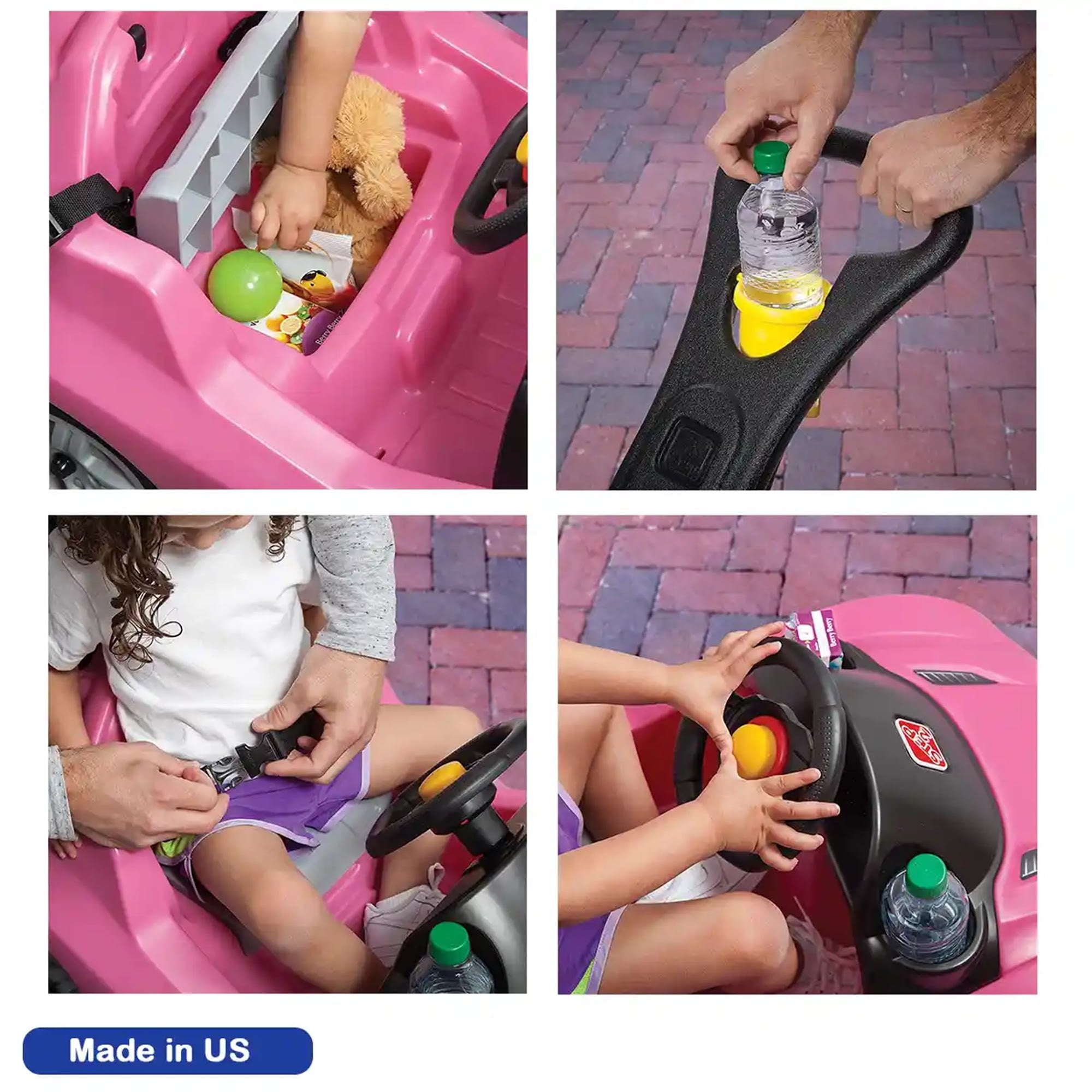 Step2 WHISPER RIDE CRUISER - pink