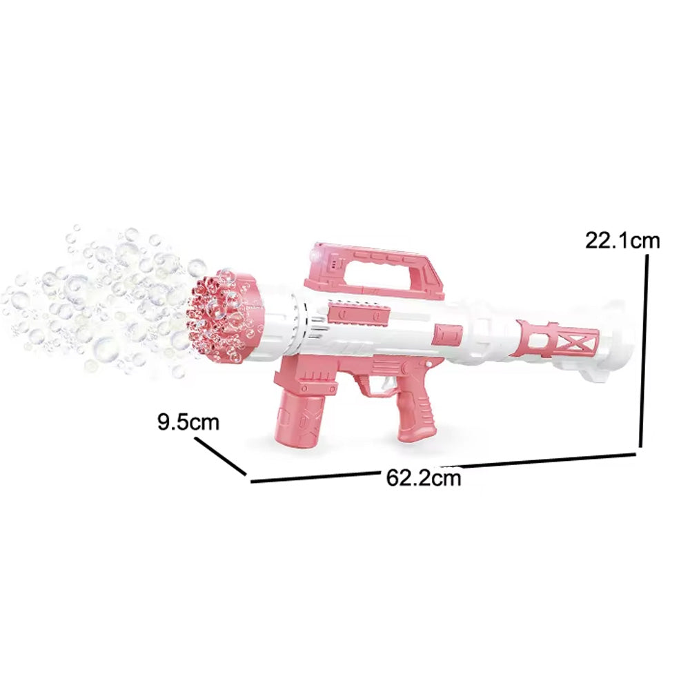 ELECTRIC BUBBLE GUN MACHINE WITH 30 HOLES - 3YRS+