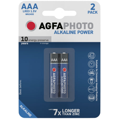 AGFAPHOTO ALKALINE POWER LR03 AAA BP2