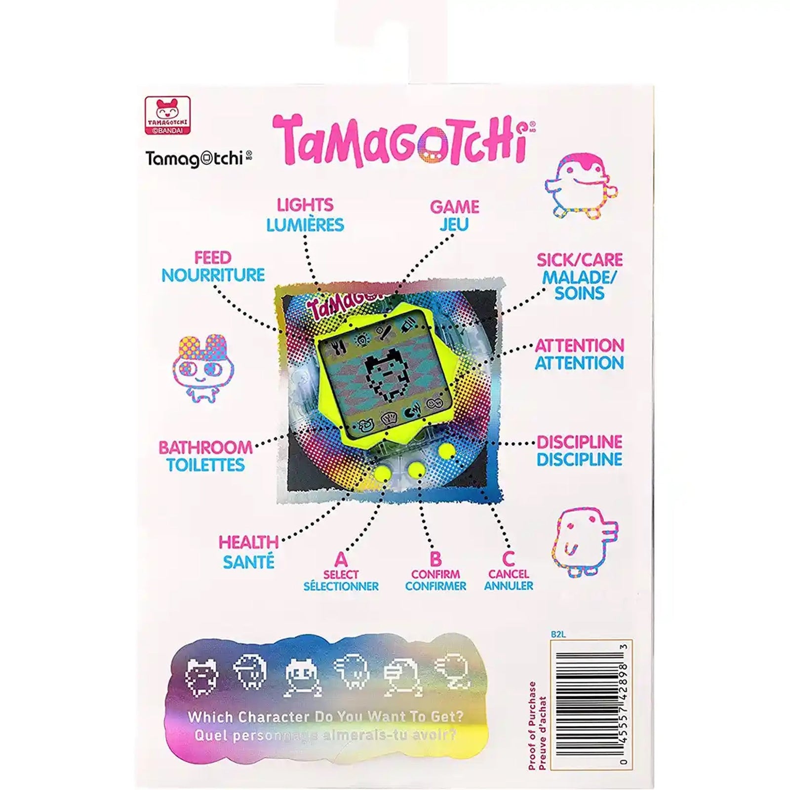 TAMAGOTCHI ORIGI. NEON & POP B/O PDQ8
