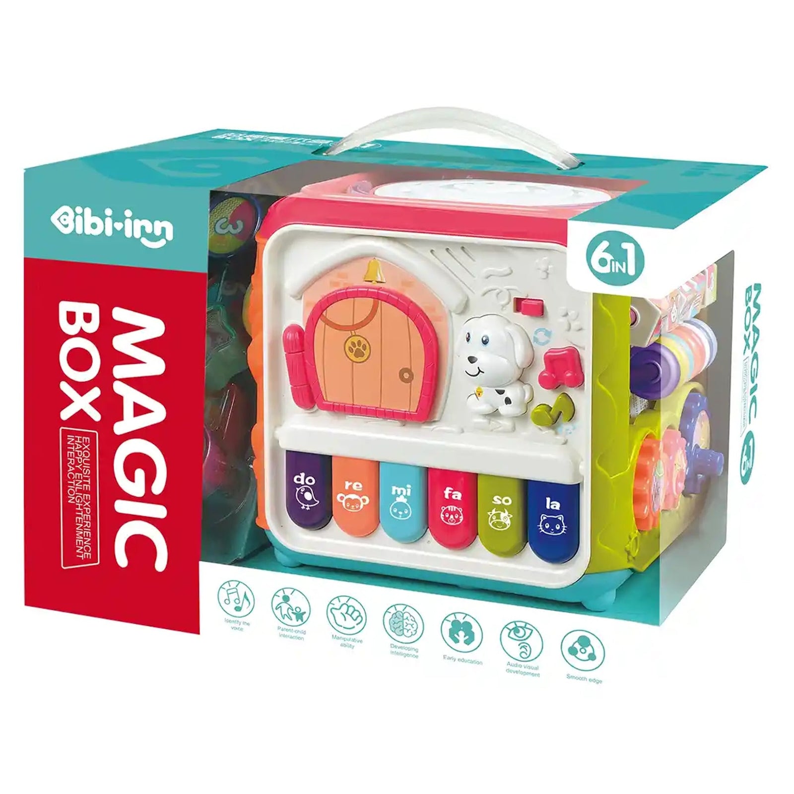 Magic Box 6 in 1 Musical Instrument Toys For 3YRS+