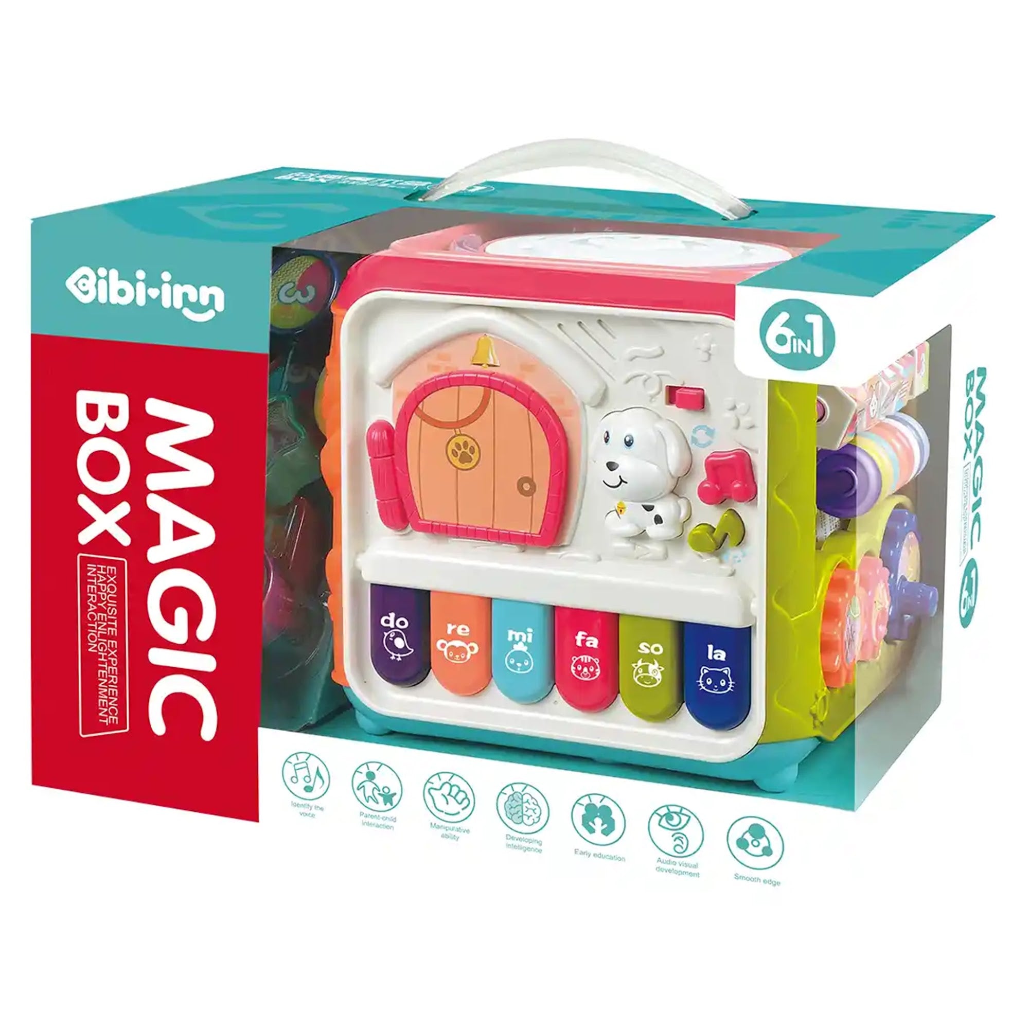 Magic Box 6 in 1 Musical Instrument Toys For 3YRS+