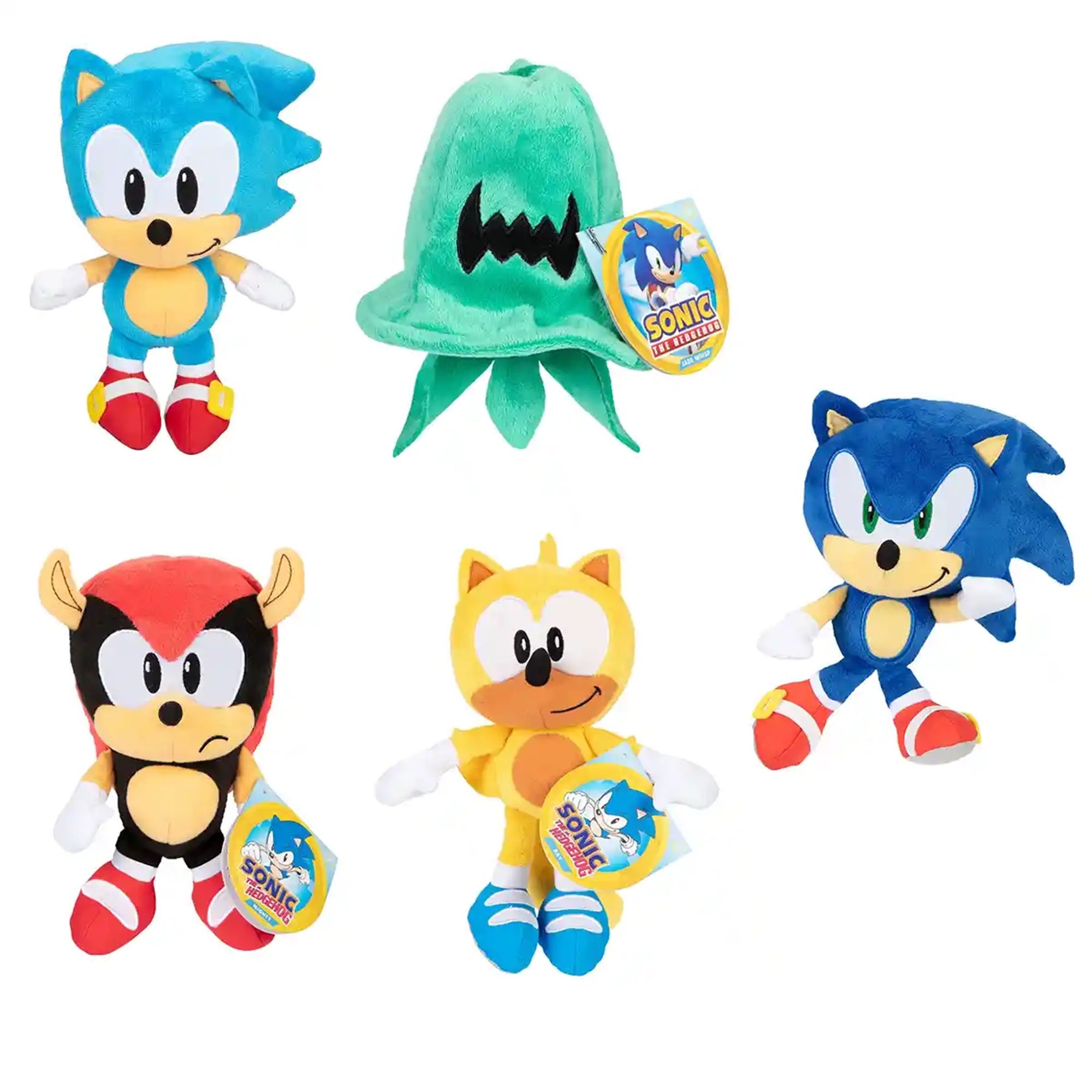 Sonic Basic Plush 9" Wave #7 Asst. 4