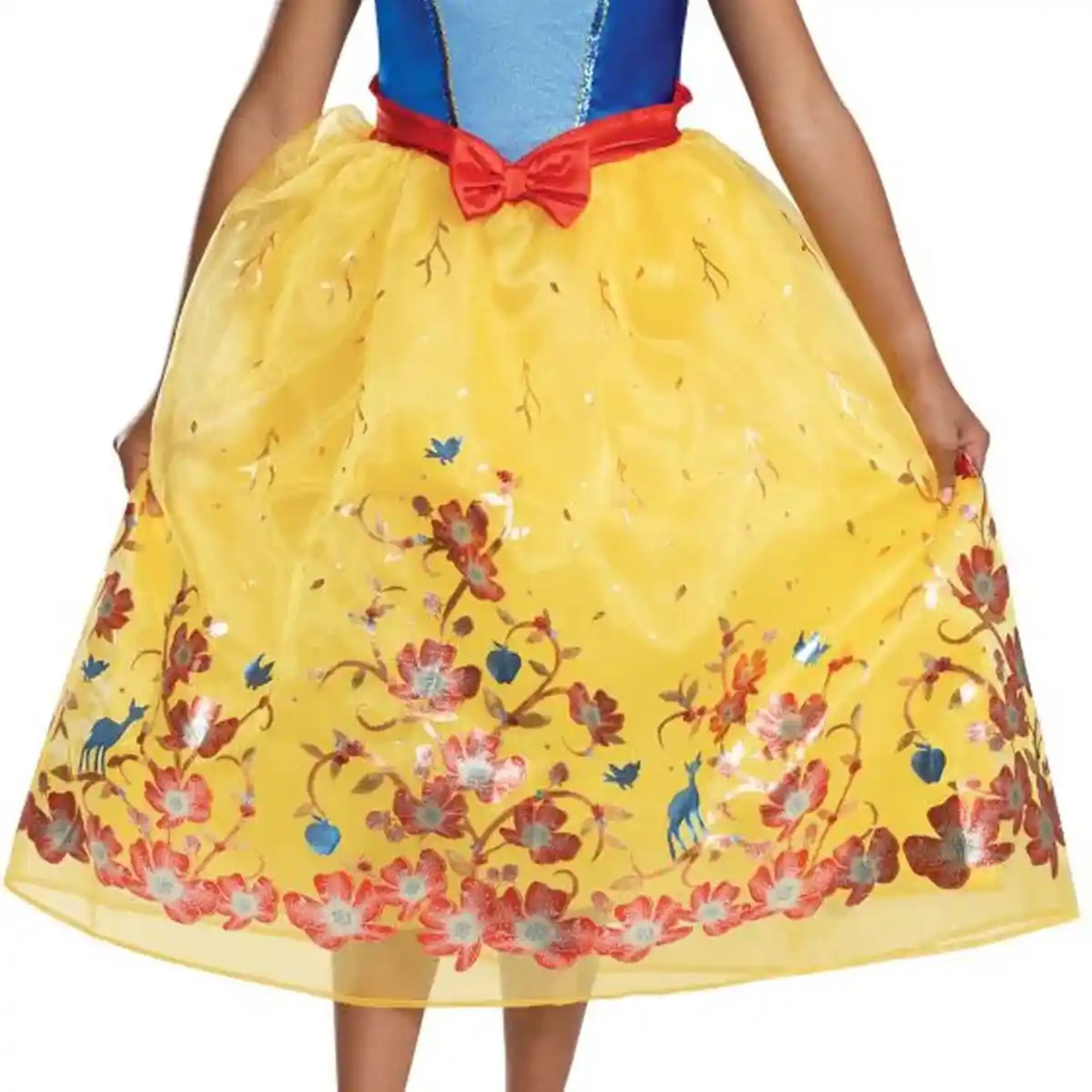 TODDLER DISNEY PRINCESS SNOW WHITE DELUXE DRESS-UP, X-SMALL 3-4 YEARS