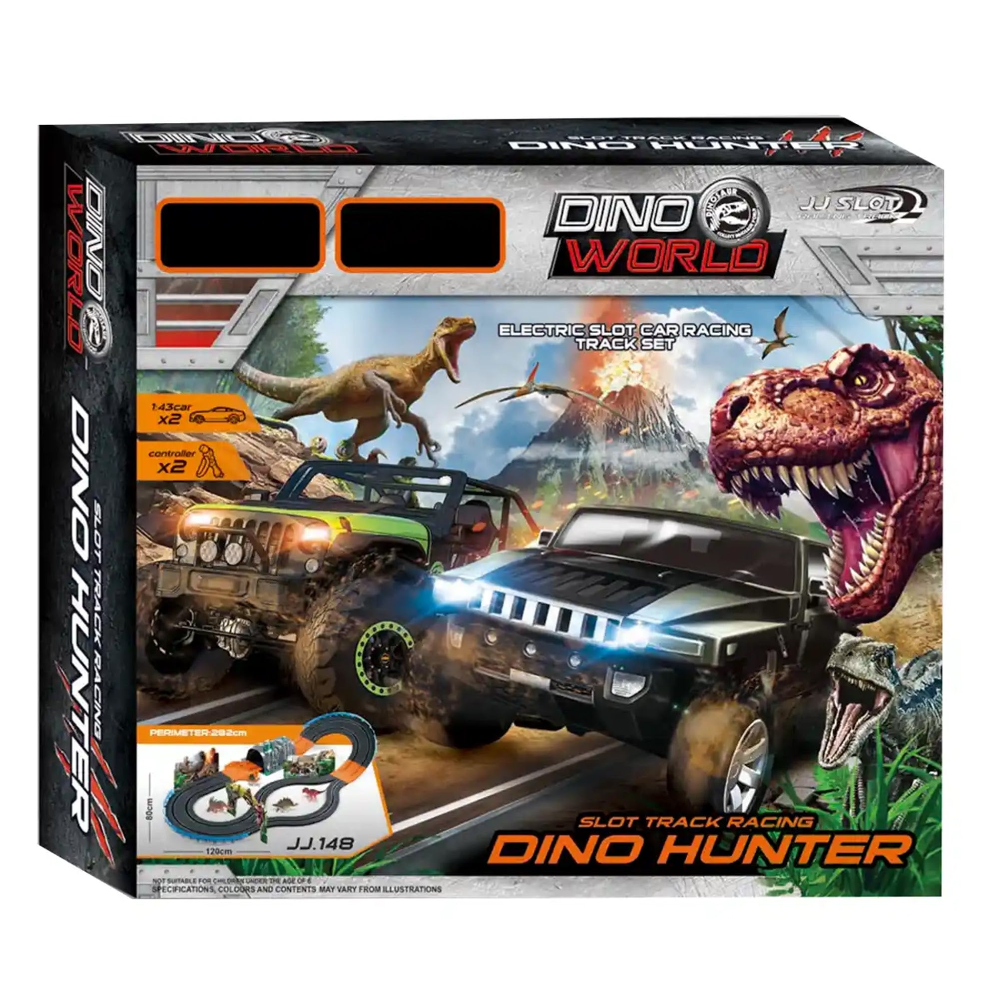 1:43 Dino Slot Racing Track 6yrs+