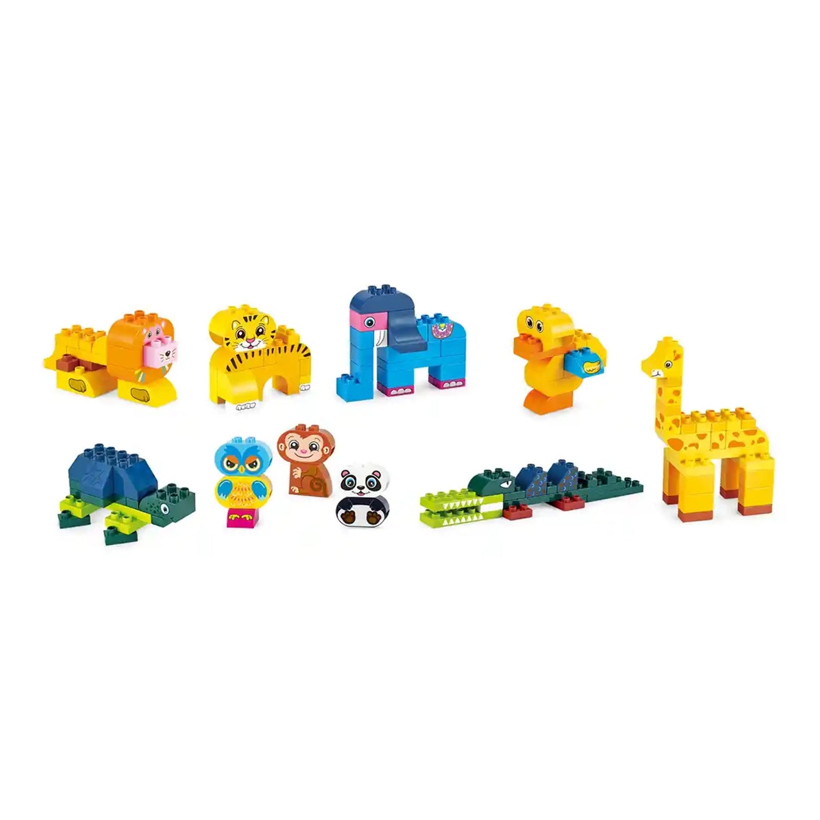 Storage of early education buses (136PCS) Ã¯Â¼Âtwo color assorted)