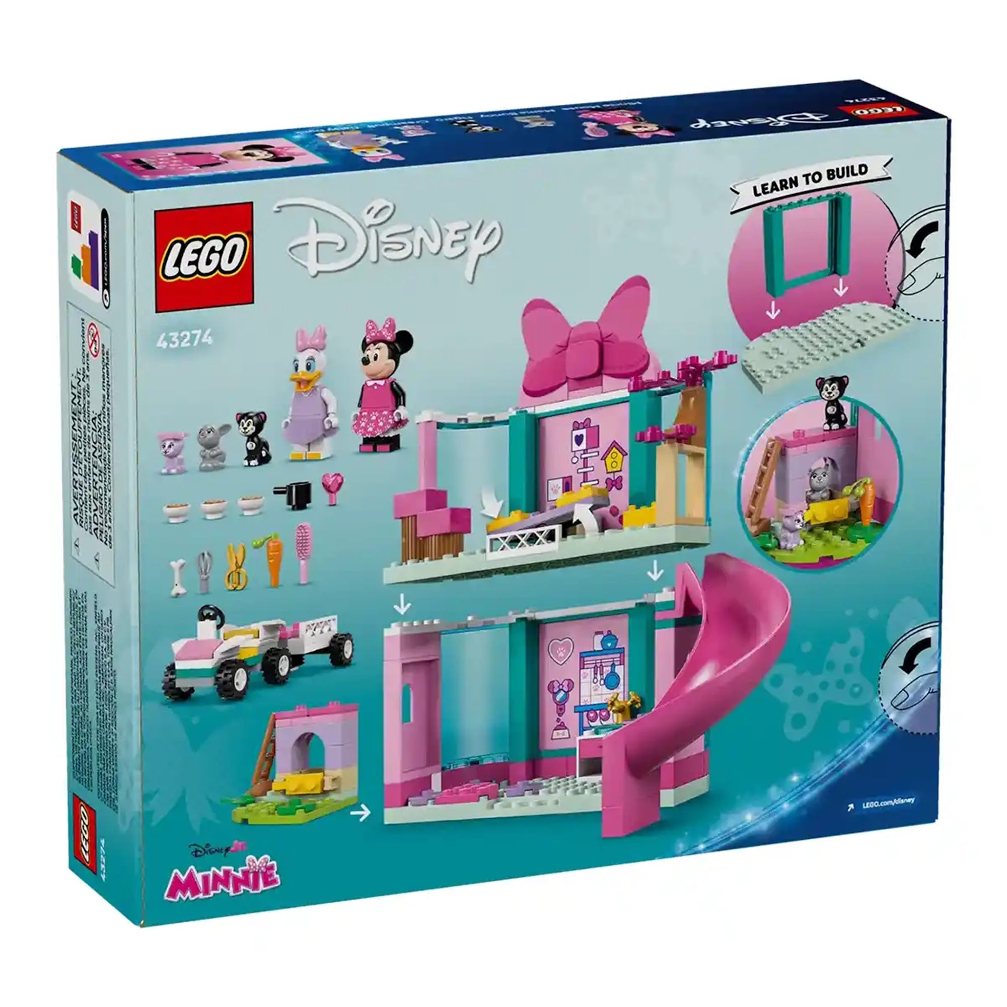 LEGO DISNEY 43274 Minnie's Pet Hotel V29
