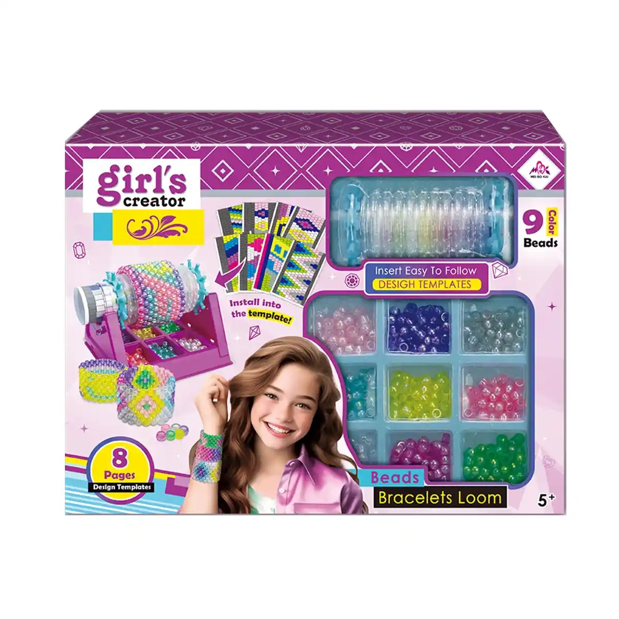 BRACELET WEAVING MACHINE SET 5YRS+