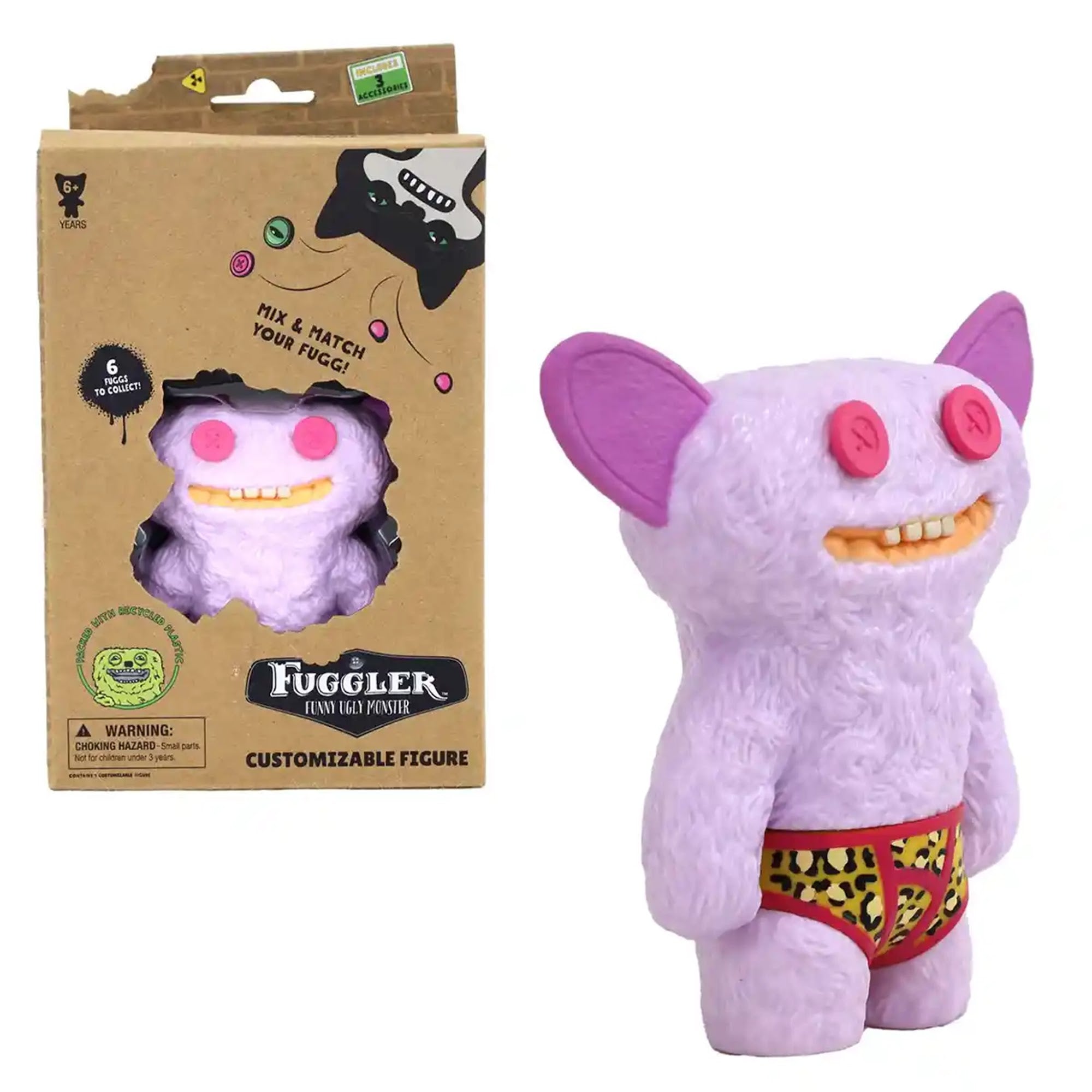 FUGGLER FIGURE CUSTOMIZABLE 1PK ASST
