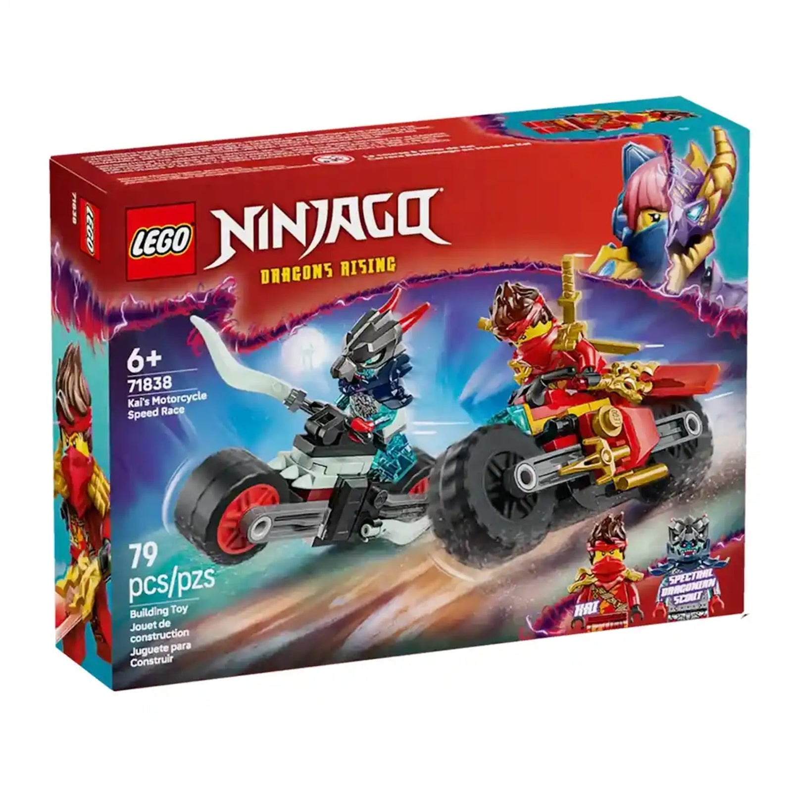 LEGO-NINJAGO  Kai's Motorcycle Speed Race 71838