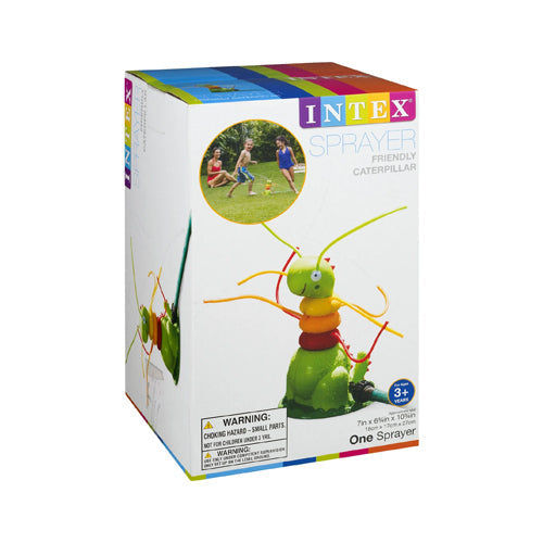 INTEX FRIENDLY CATERPILLAR SPRAYER, Ages 3+