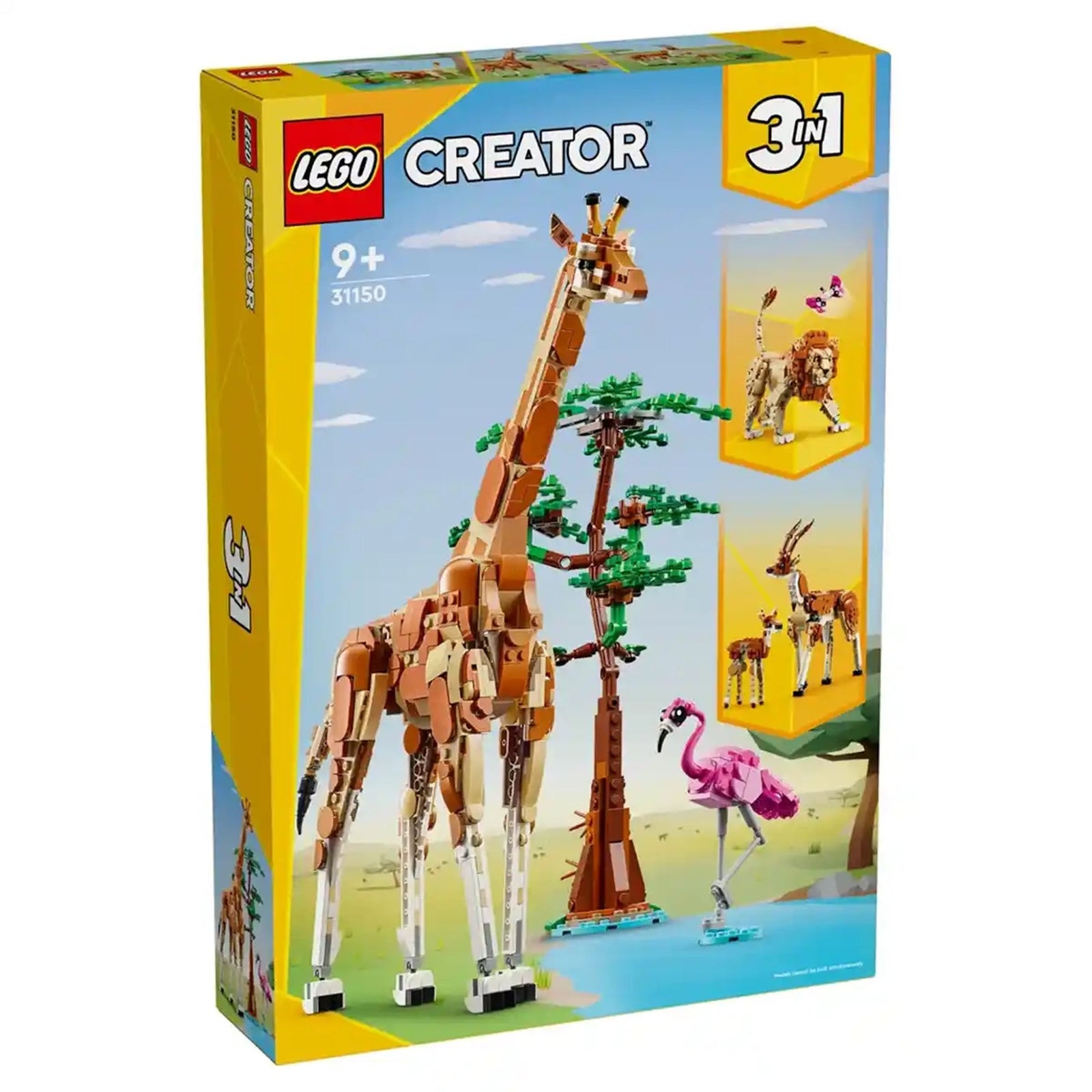 Lego Creator  Wild Safari Animals 31150