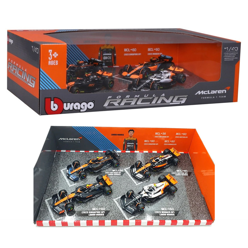 1:43 McLaren Team 4-Pk.