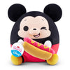 S001-PKC-SNACKLES DISNEY PLUSH 14"-SERIES 1 Mickey&Hot Dog-HANG TAG