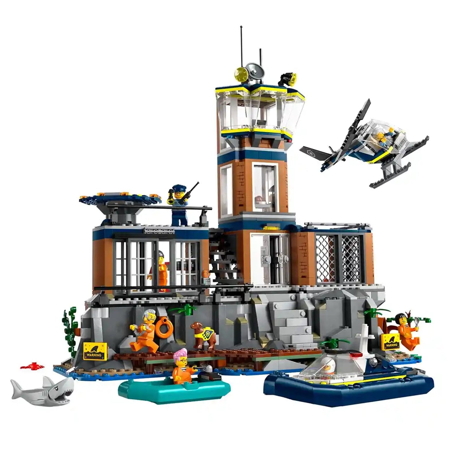 LEGOÃÂ® City Police Prison Island Building Toy 60419