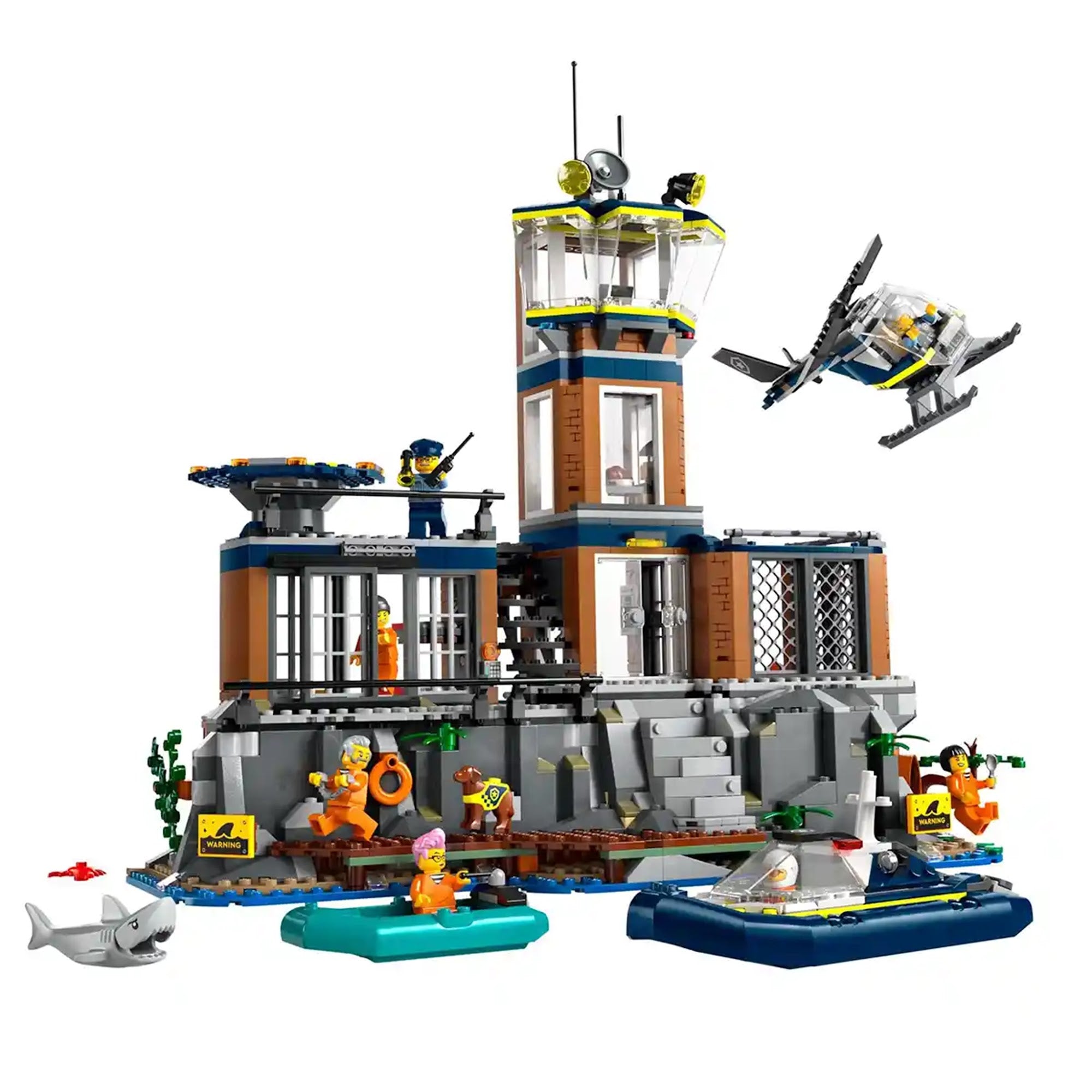LEGOÃÂ® City Police Prison Island Building Toy 60419
