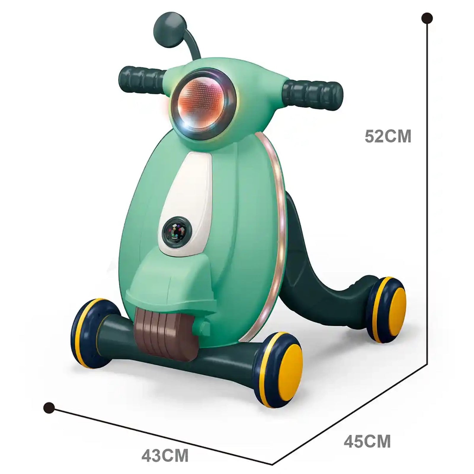 FUNCTIONAL BABY WALKER -SKYBLUE