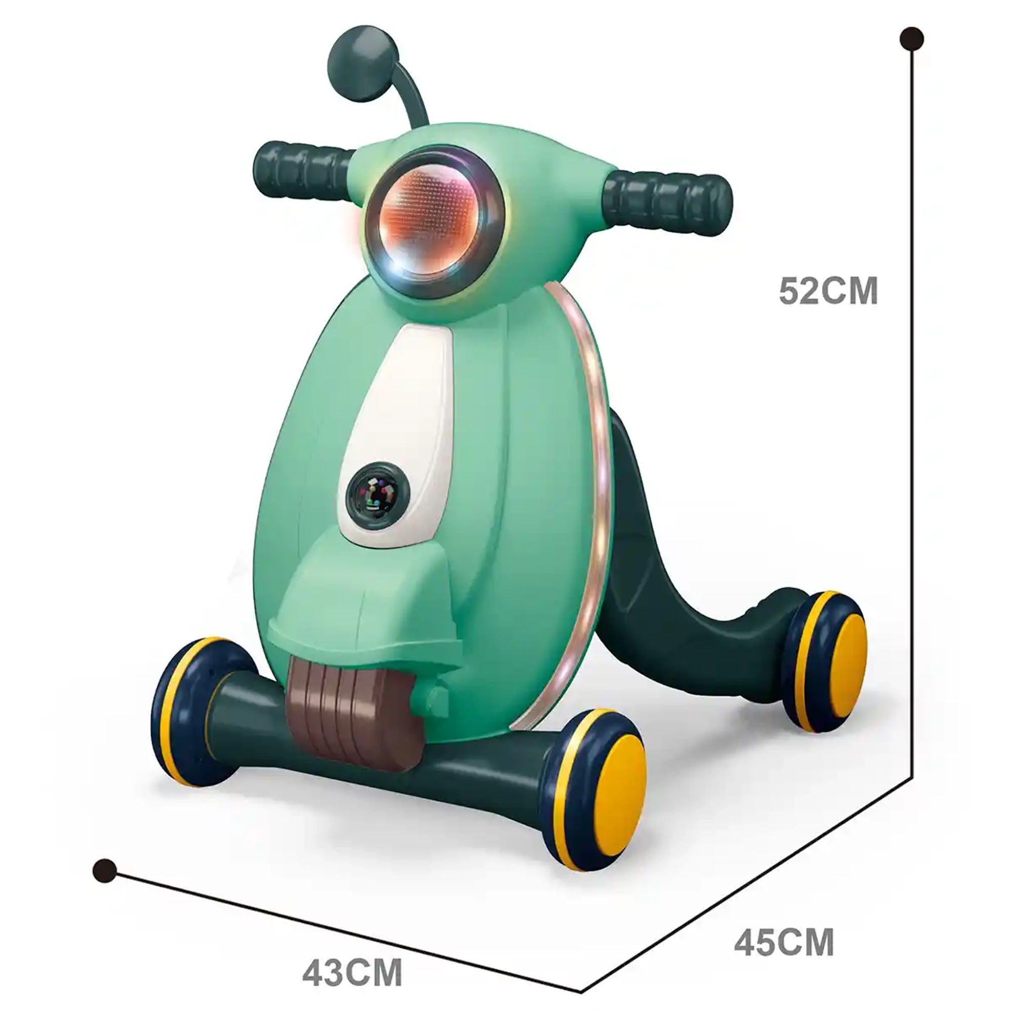FUNCTIONAL BABY WALKER -SKYBLUE