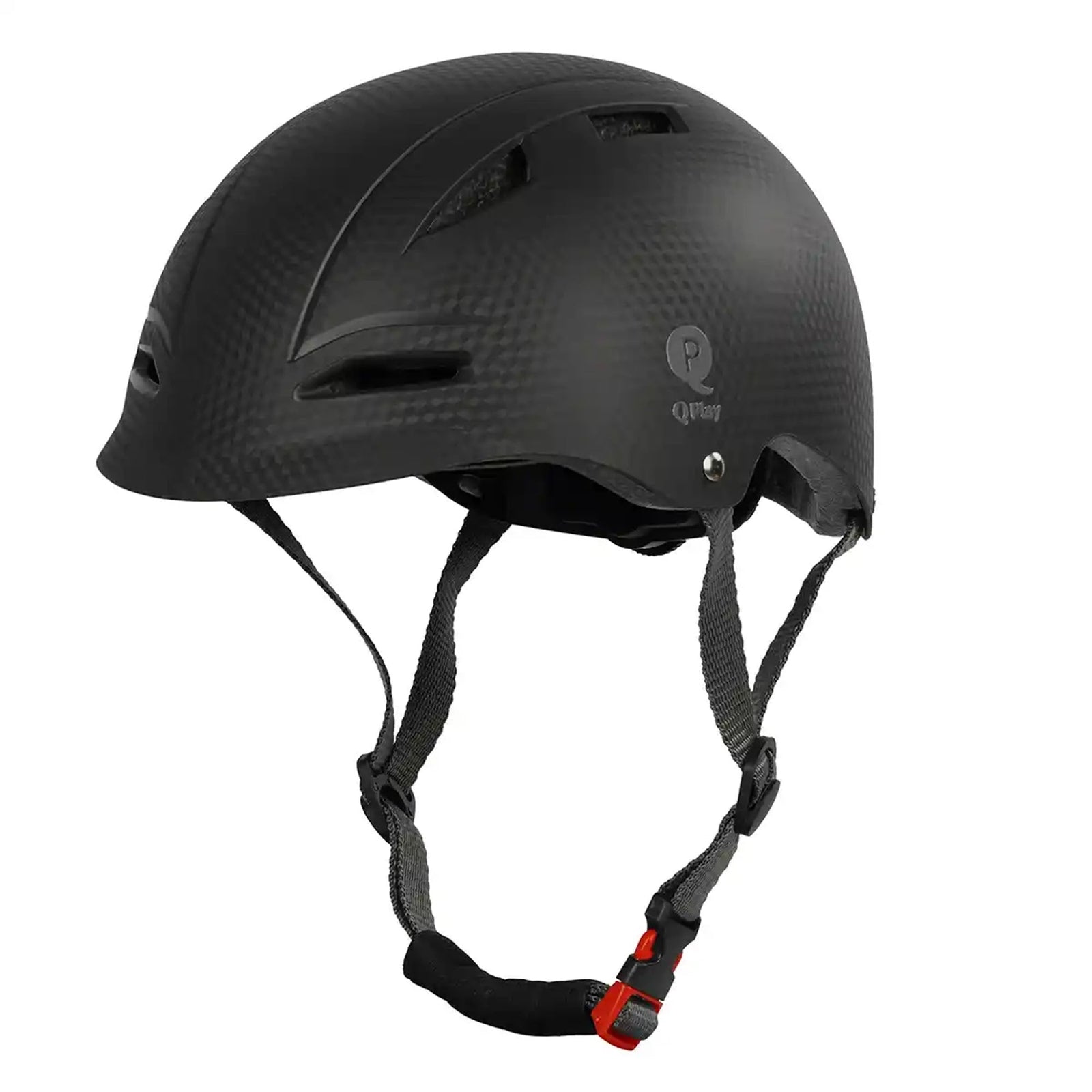QPLAY MANBO HELMET(M) black 3-10yrs