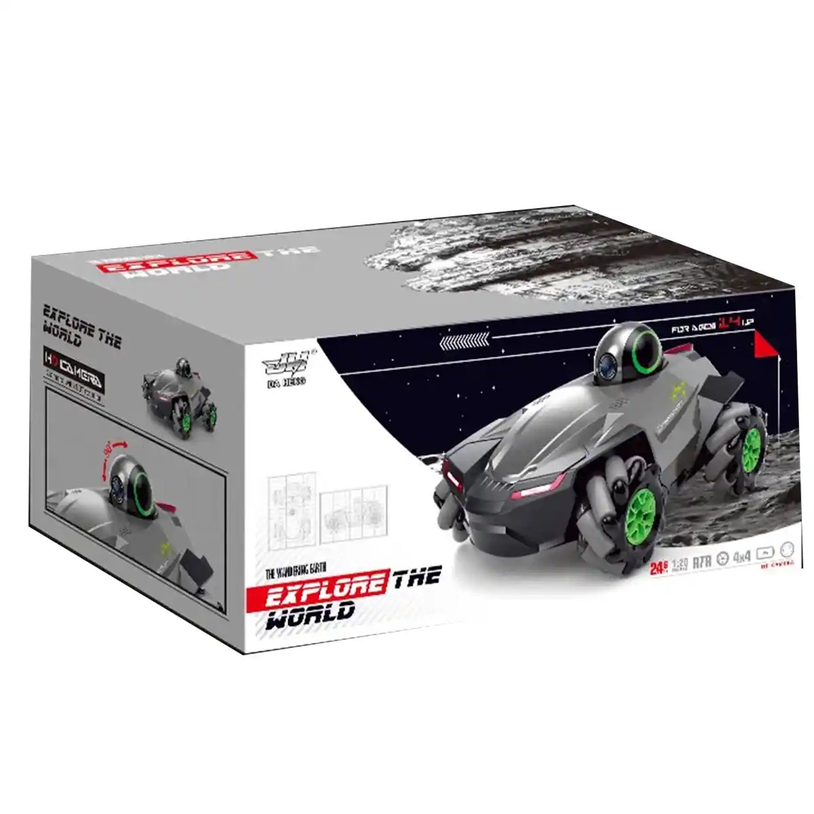 1Ã¯Â¼Â20 360ÃÂ° R/C STUNT CAR W/ 120ÃÂ° SEMIVITREOUS FILTER WIDE ANGLE LENS 14YRS+
