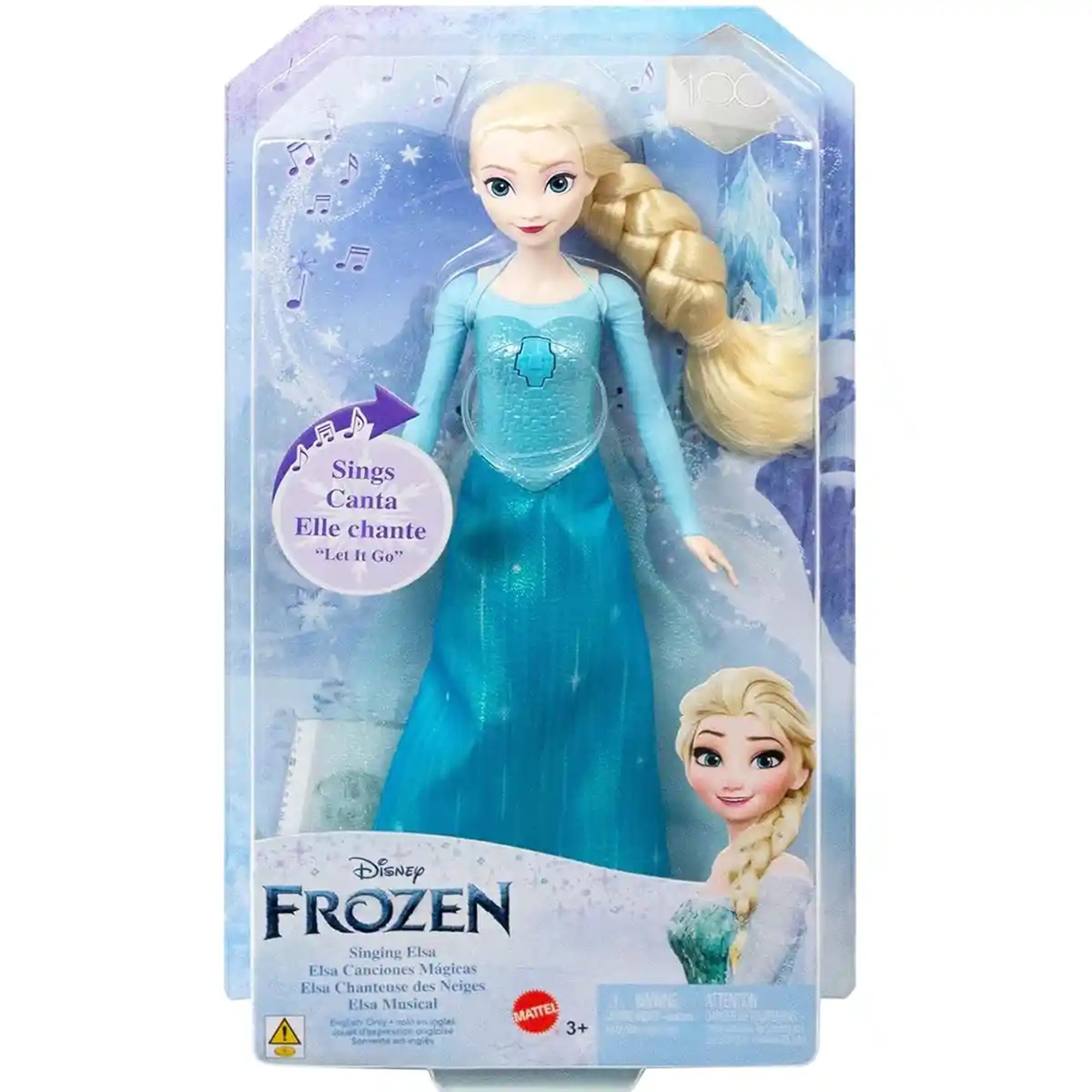 Frozen Fashion Dolls Singing Doll Elsa - English