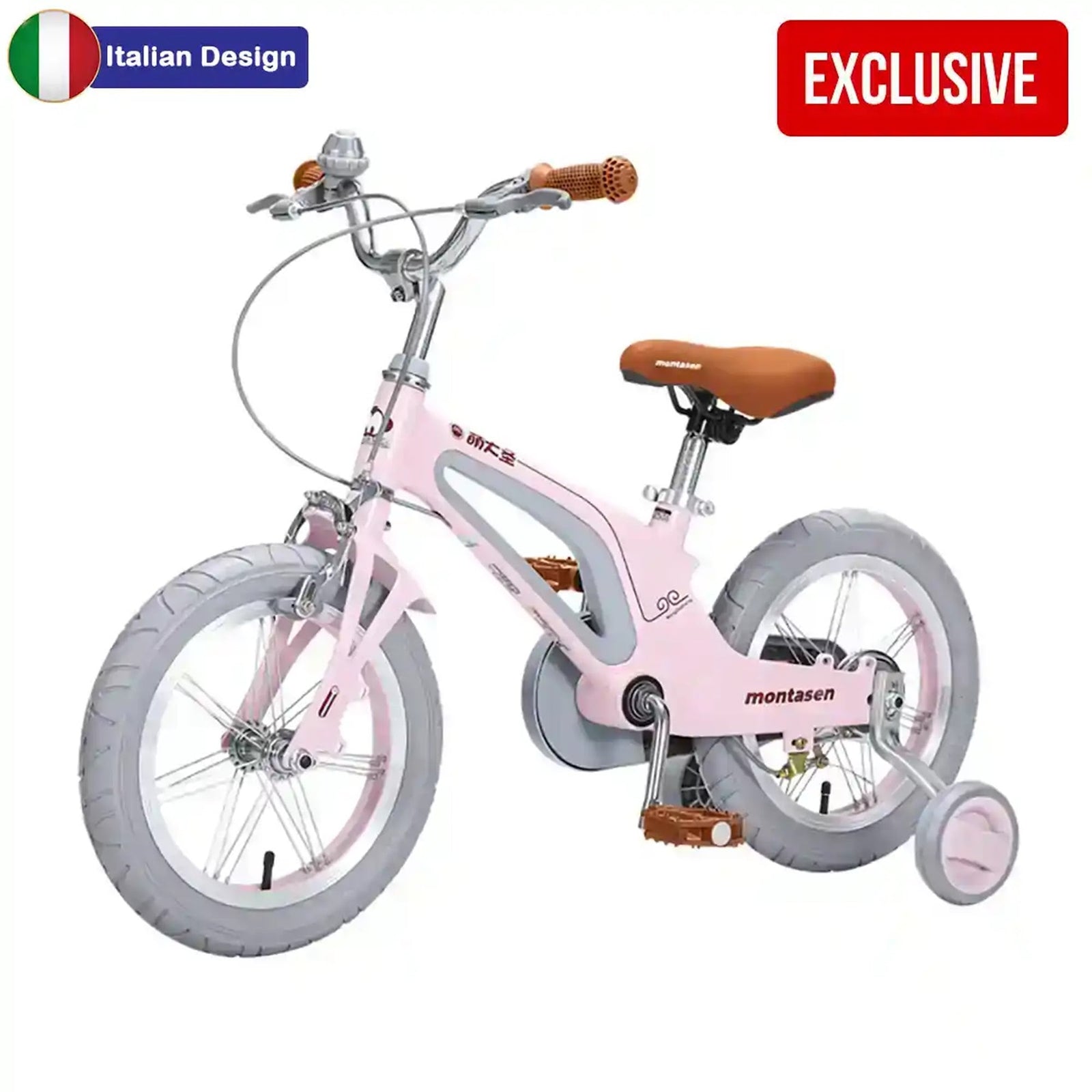 Montasen 16'' Magnesium Children Bike M-F800 PINK
