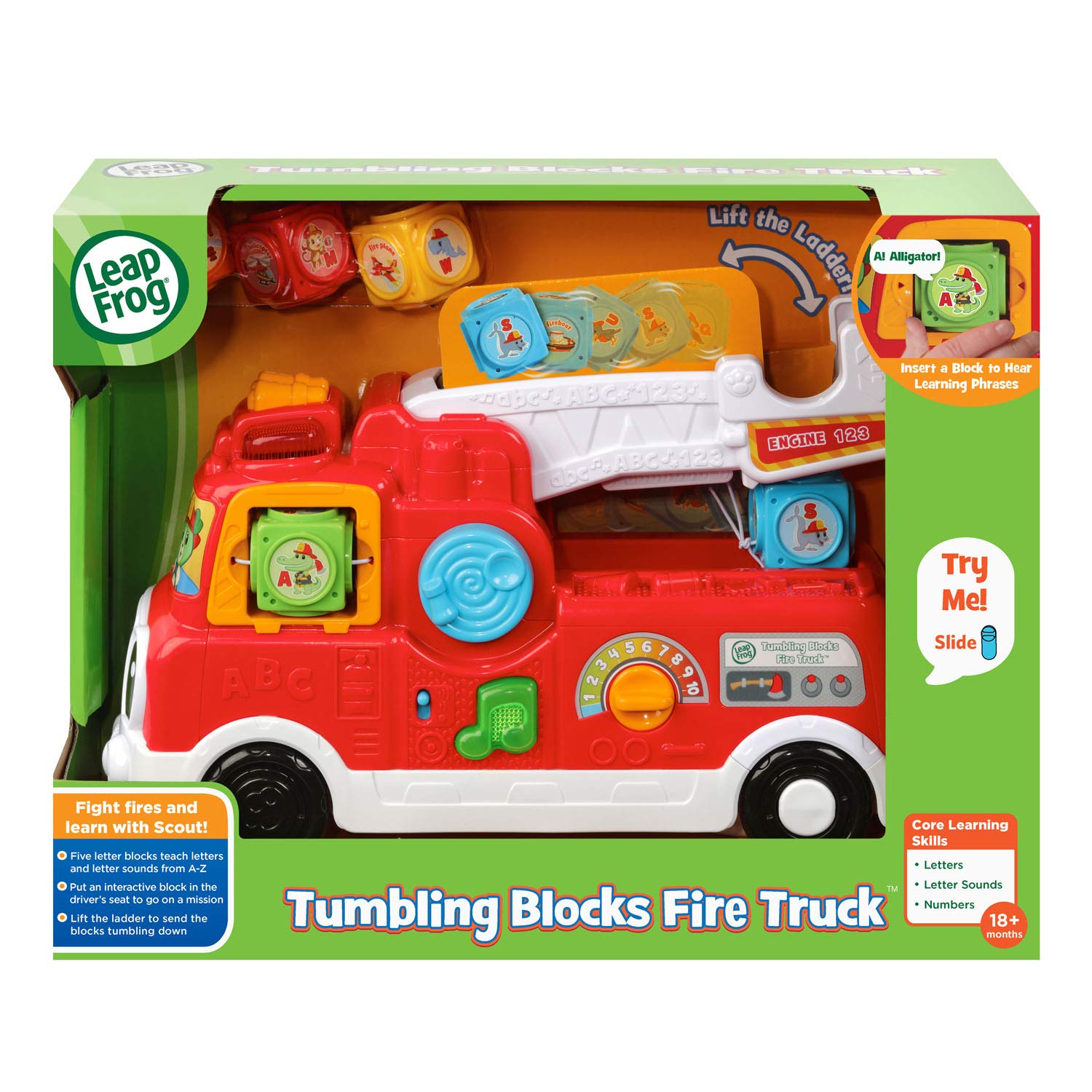 Leapfrog Tumbling Blocks fire engine
