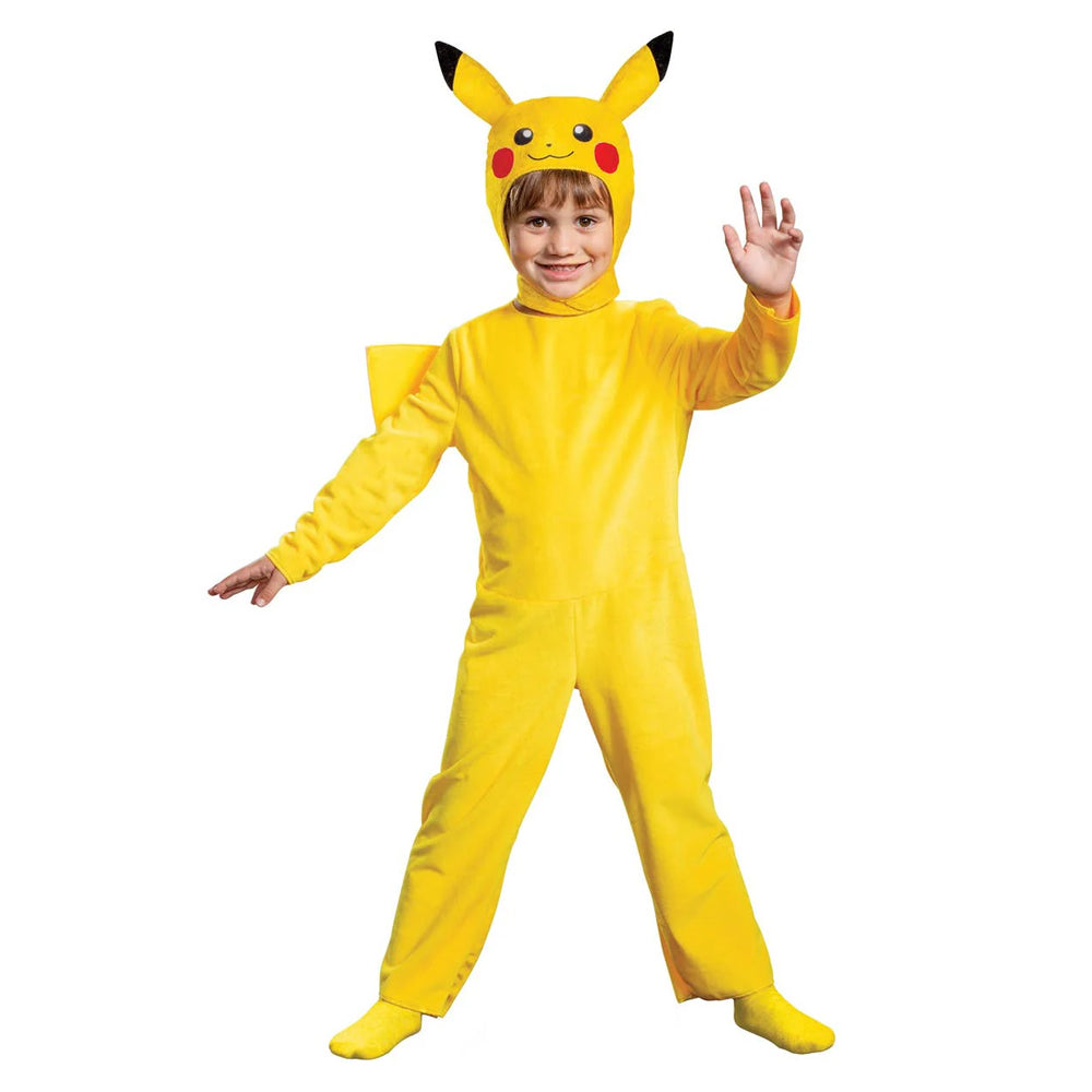 PIKACHU JUMPSUIT DRESS-UP TODDLER MEDIUM 3-4 YEARS