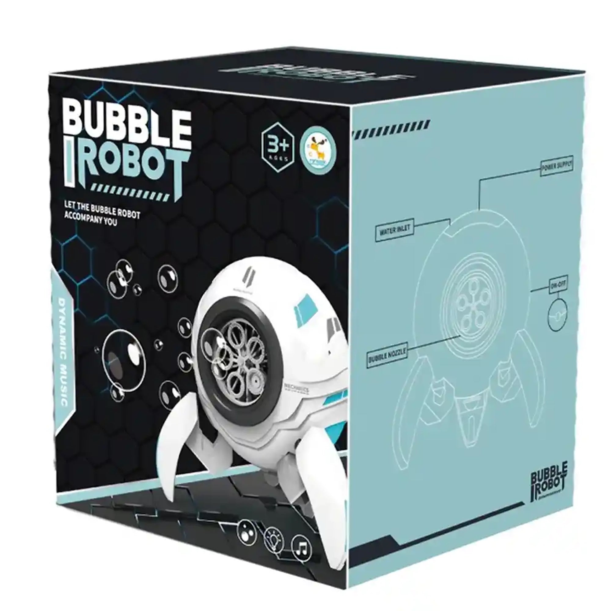 B/O ROBOT BUBBLE MACHINE