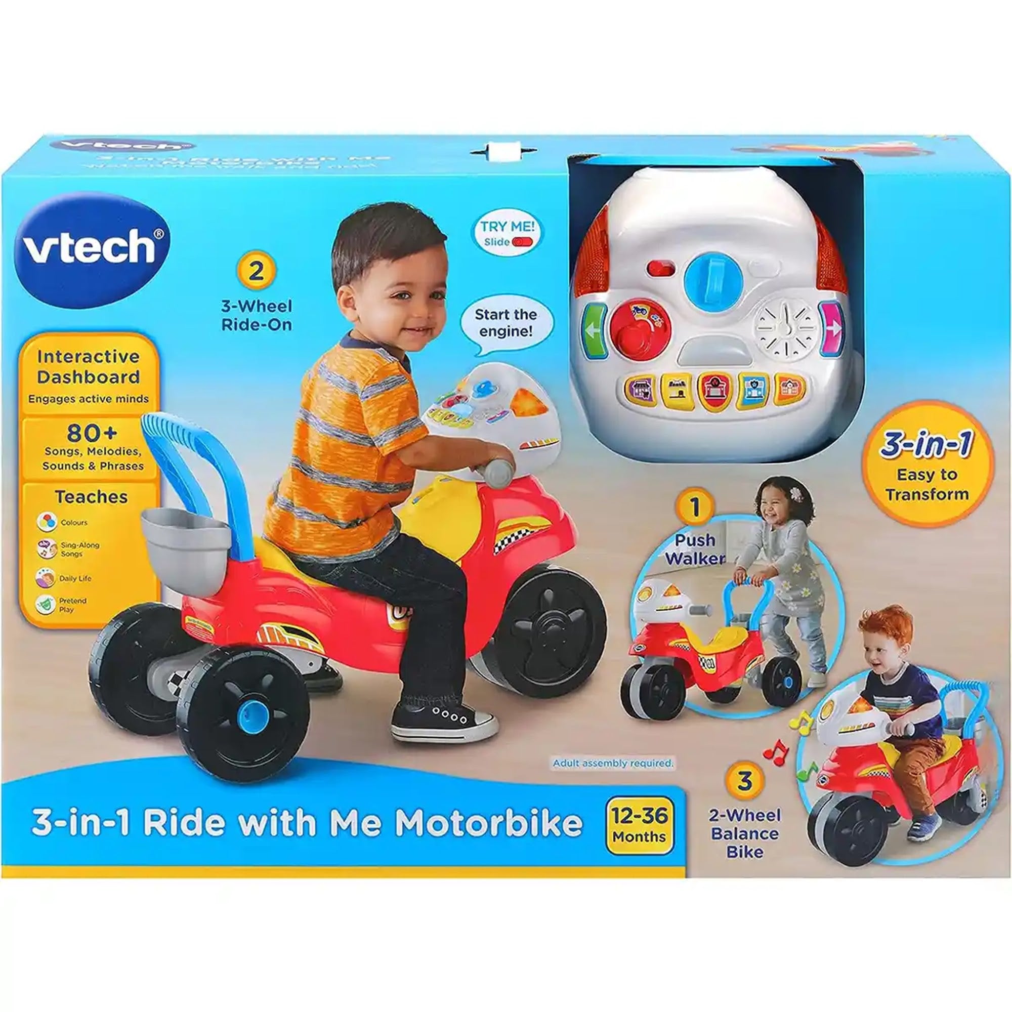 3 IN 1 MOTORBIKE