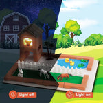 PUZZLE SIMULATION BUILDING 92PCS BRICK