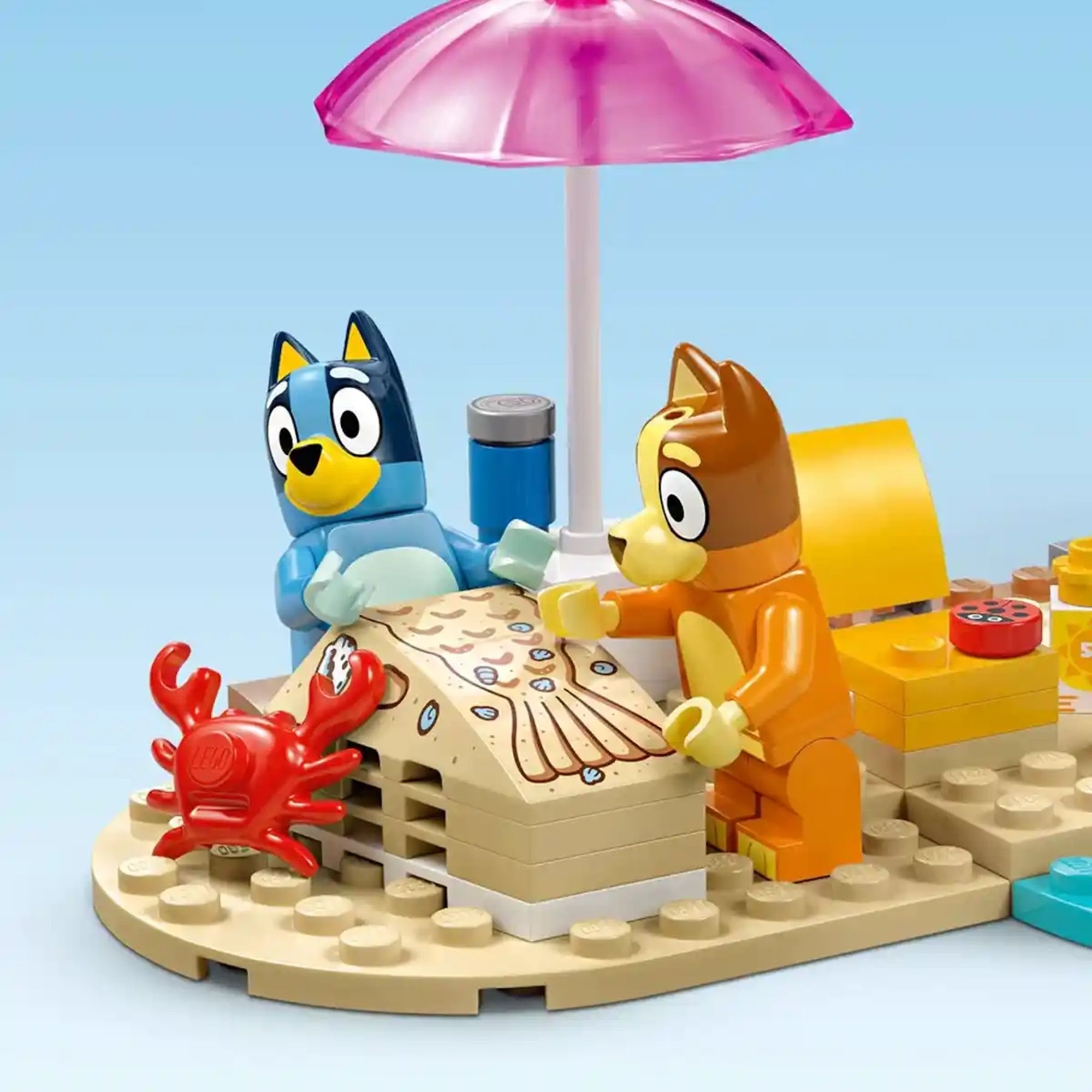 LEGO-Bluey 11202 Bluey's Beach & Family Car Trip