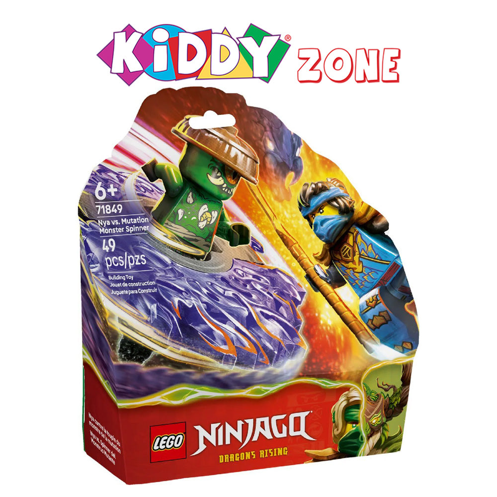LEGOÃÂ® NINJAGOÃÂ® Nya vs. Mutation Monster Spinner Toy 71849