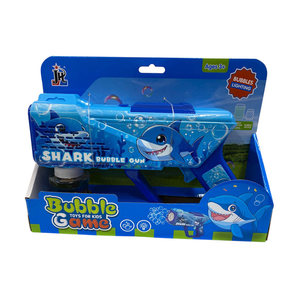 SHARK BUBBLE GUN MACHINE WITH 8 HOLE (527-1) -3YRS+