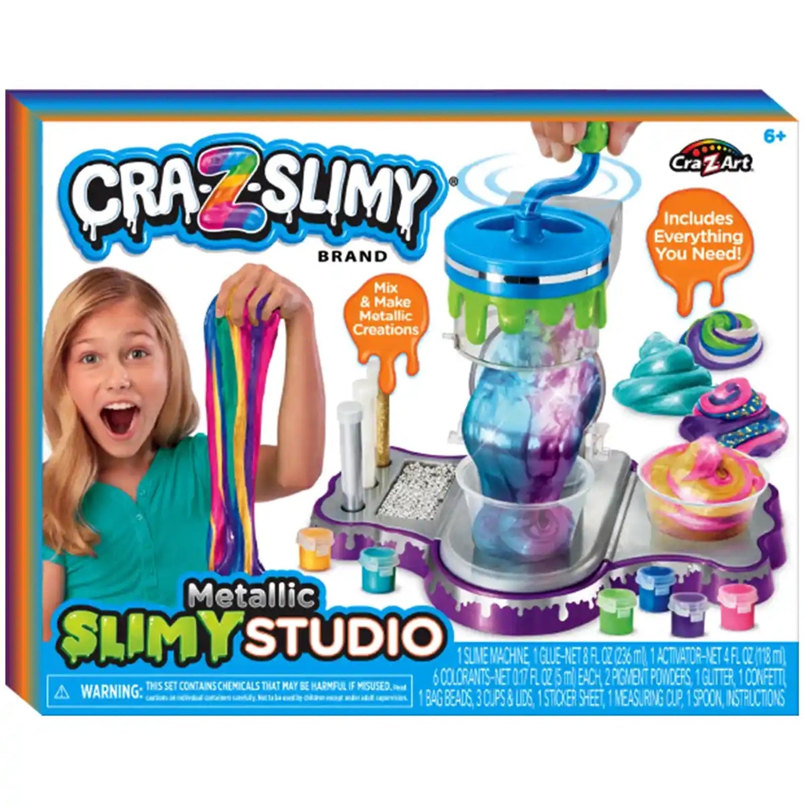Cra-Z-Slimy Metalic Slimy Studio