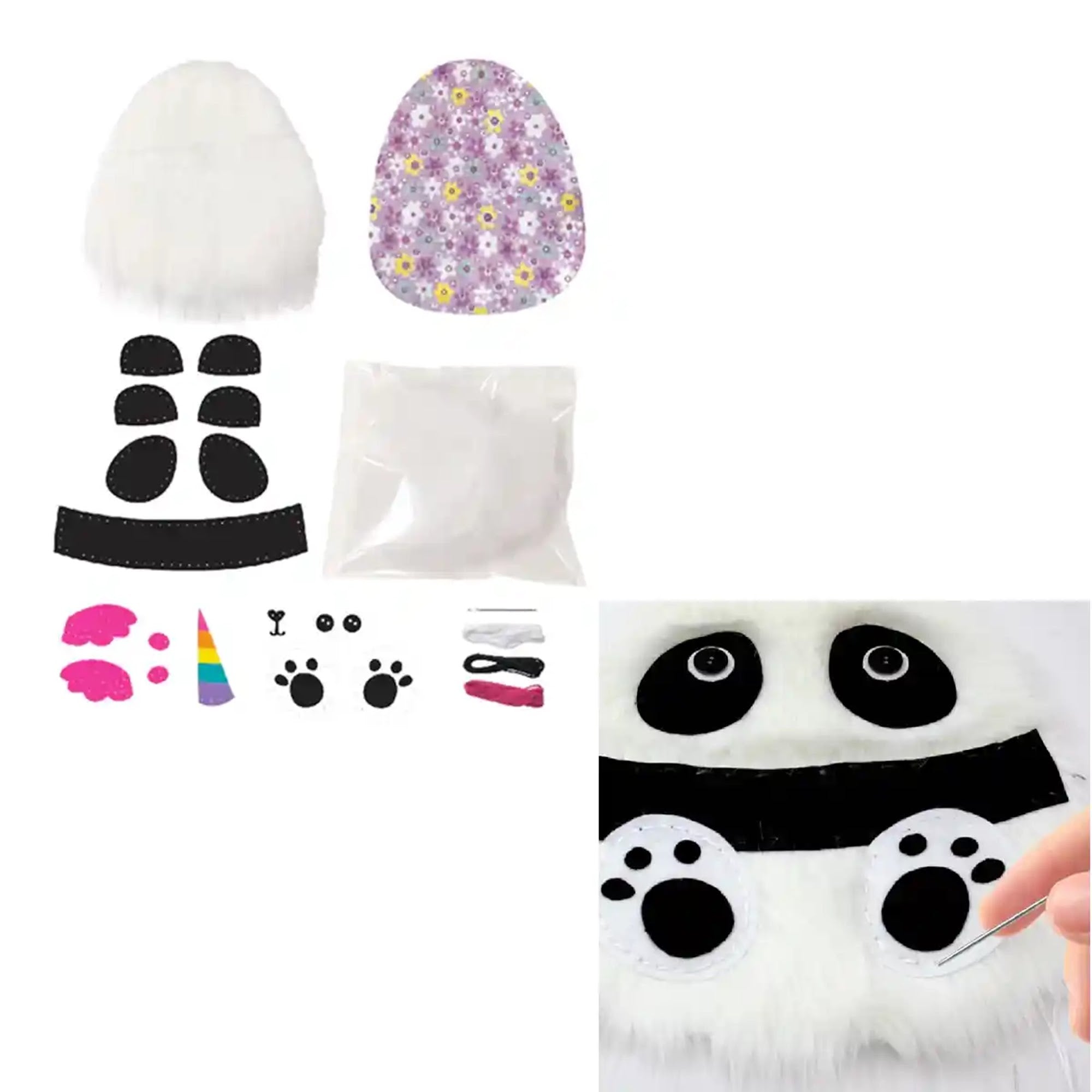 pillow-furry panda